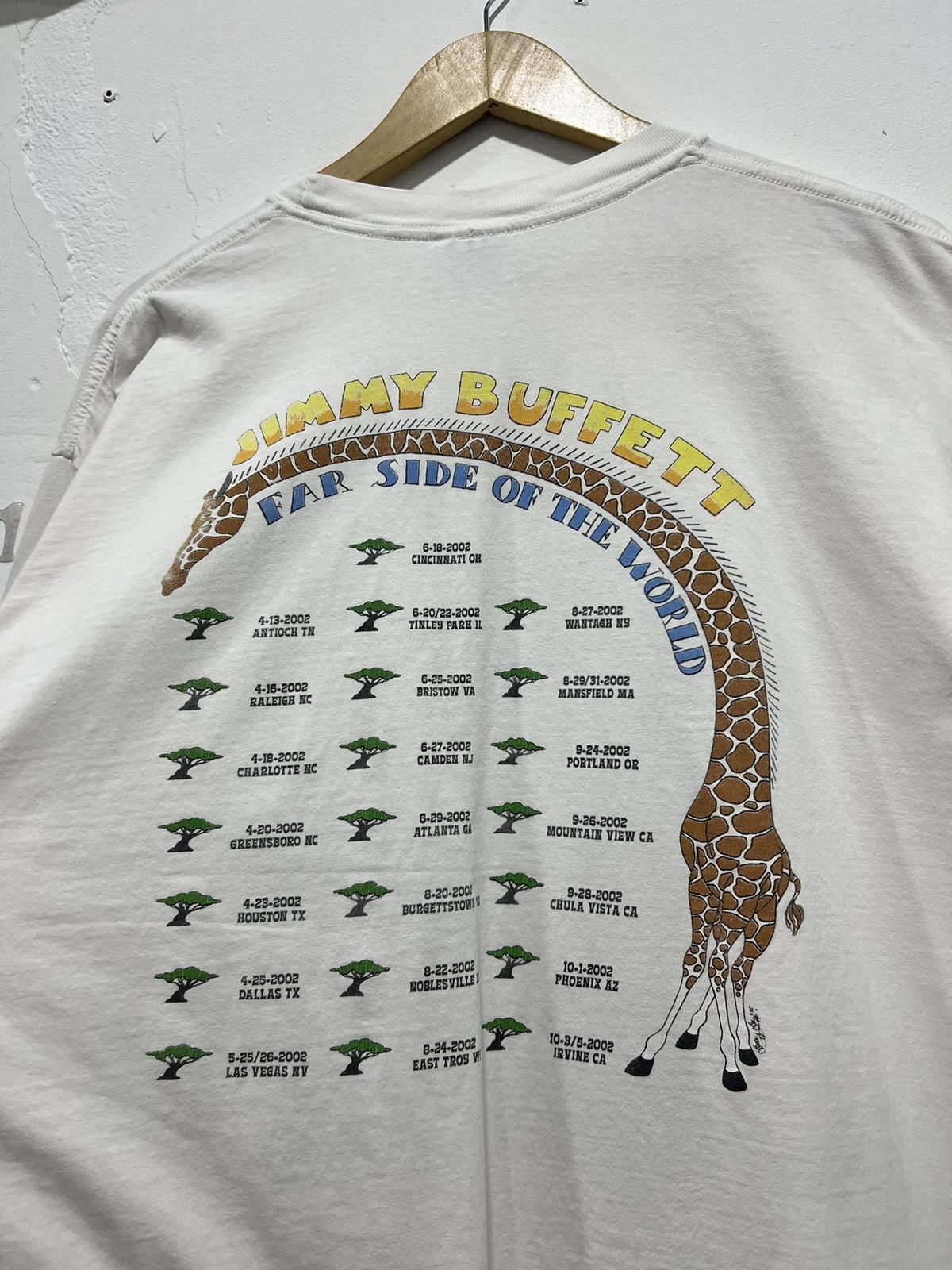 Band Tees × Vintage Vintage Jimmy Buffett ‘Far Side of The World’ Tshirt Size US XL / EU 56 / 4 - 10 Thumbnail