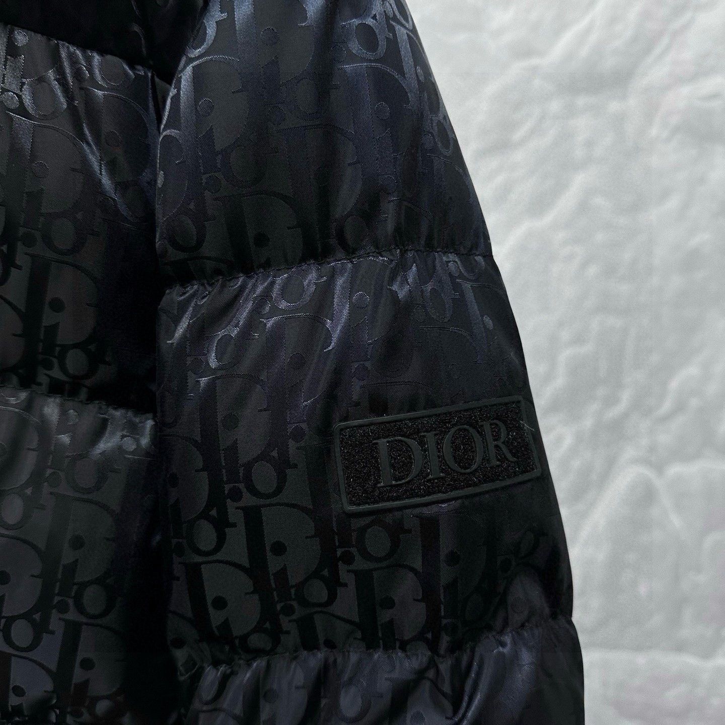 Dior Dior Stand Collar All-Over Logo Down Jacket Size US M / EU 48-50 / 2 - 3 Thumbnail