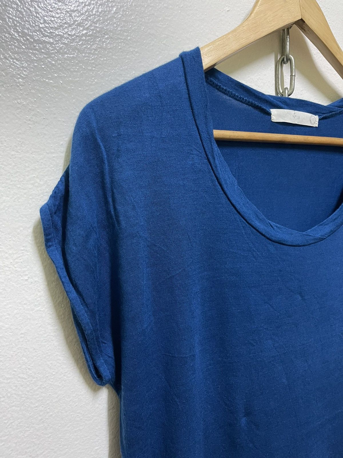 Japanese Brand N18 Yohaku Silk T Shirt Sleeveless Japan Size M / US 6-8 / IT 42-44 - 2 Thumbnail