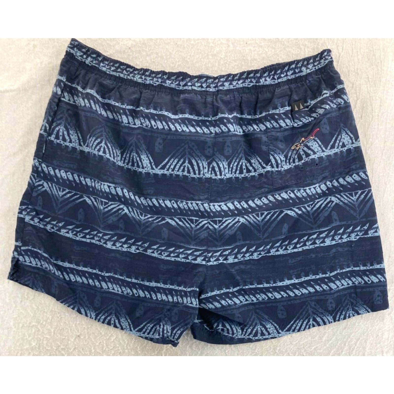 Vintage VINTAGE Greg Norman Swim Trunks Mens XL Blue Drawstring Size ONE SIZE - 6 Thumbnail