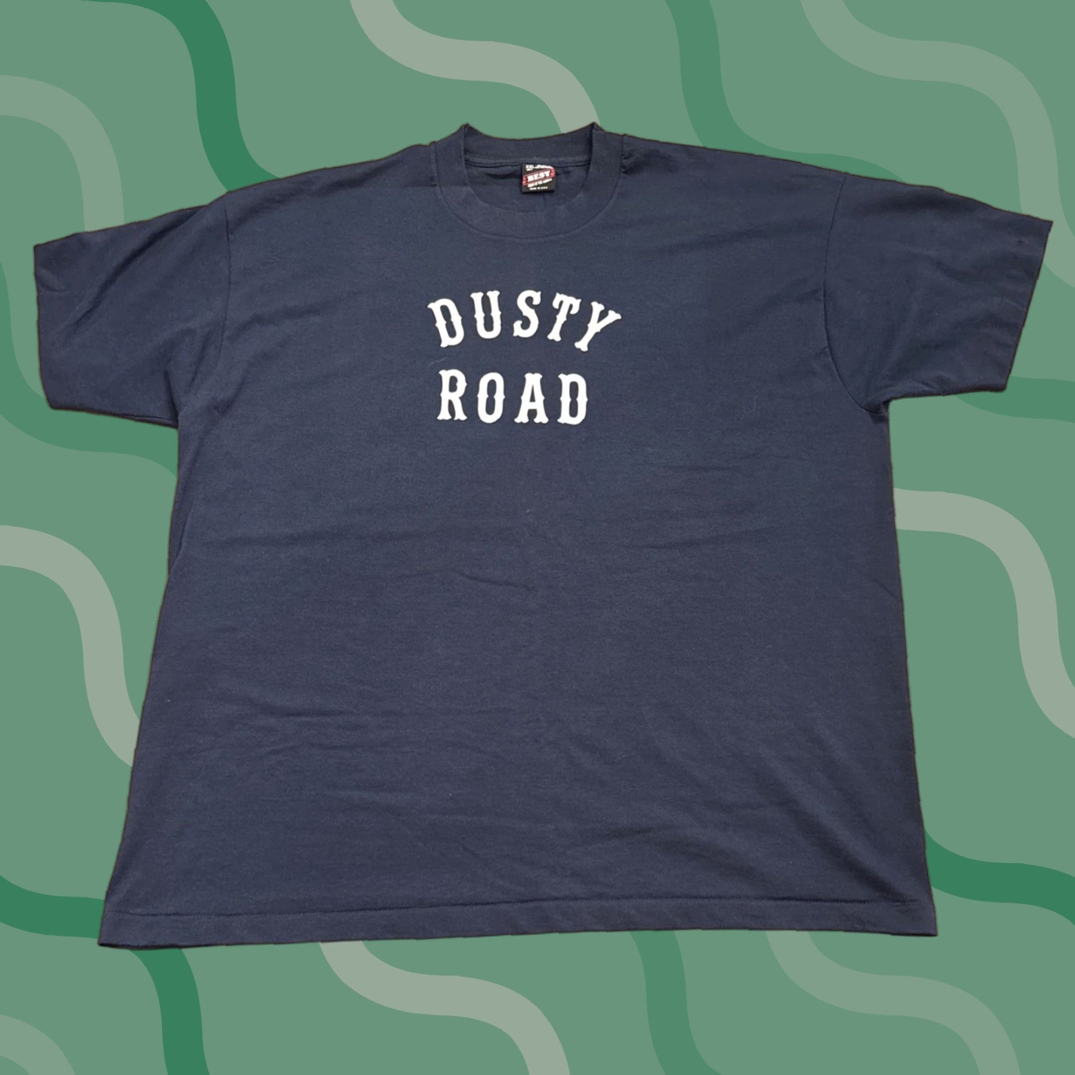 Fruit Of The Loom VINTAGE Dusty Road Rowdy Bunch T-Shirt Men Blue 2XL Crew Neck 80s Fruit of the Loom EUC Size US XXL / EU 58 / 5 - 1 Thumbnail