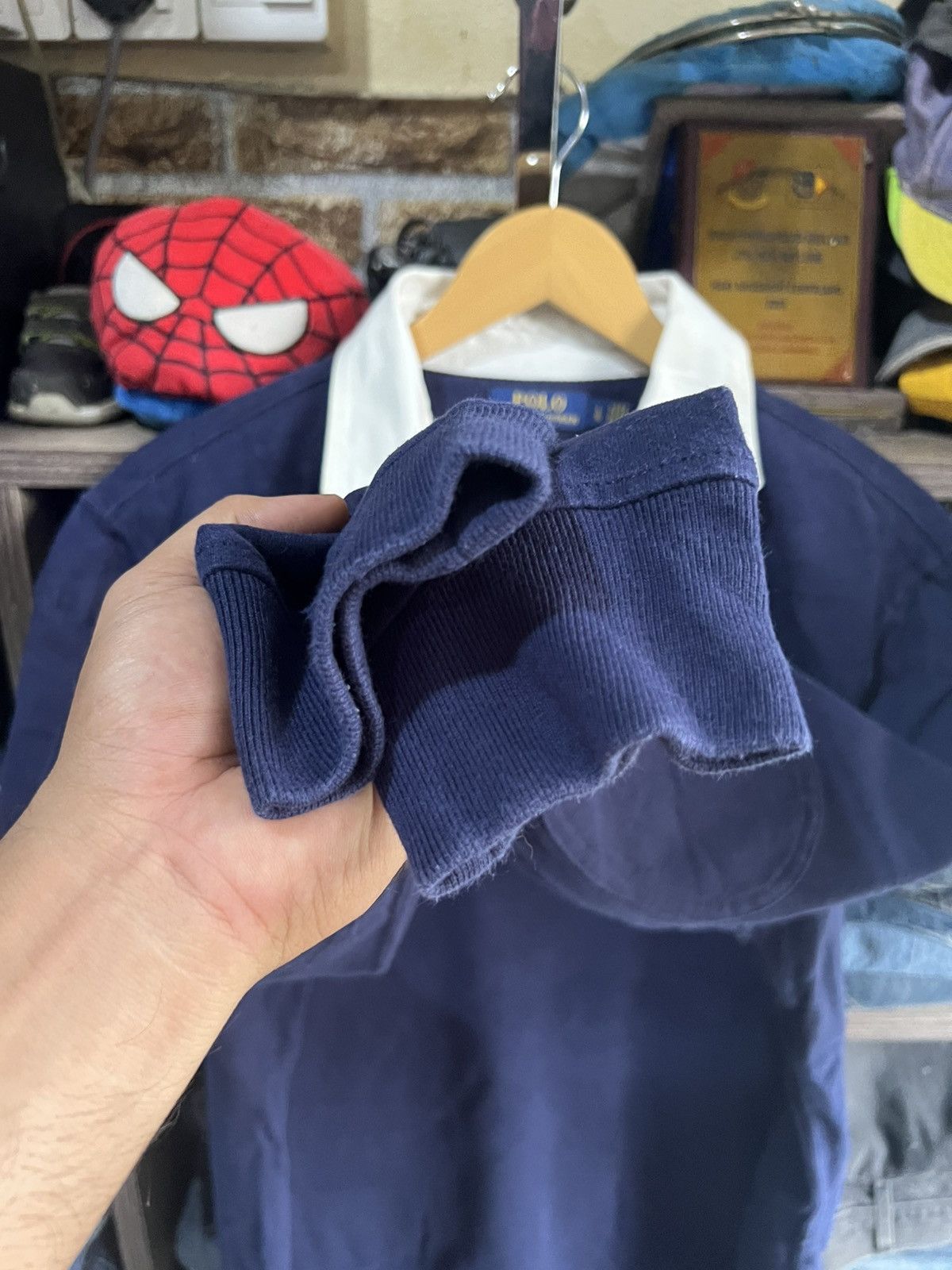 Polo Ralph Lauren 🔥Polo Ralph Lauren Long Sleeve Rugby Shirt Size US L / EU 52-54 / 3 - 9 Thumbnail