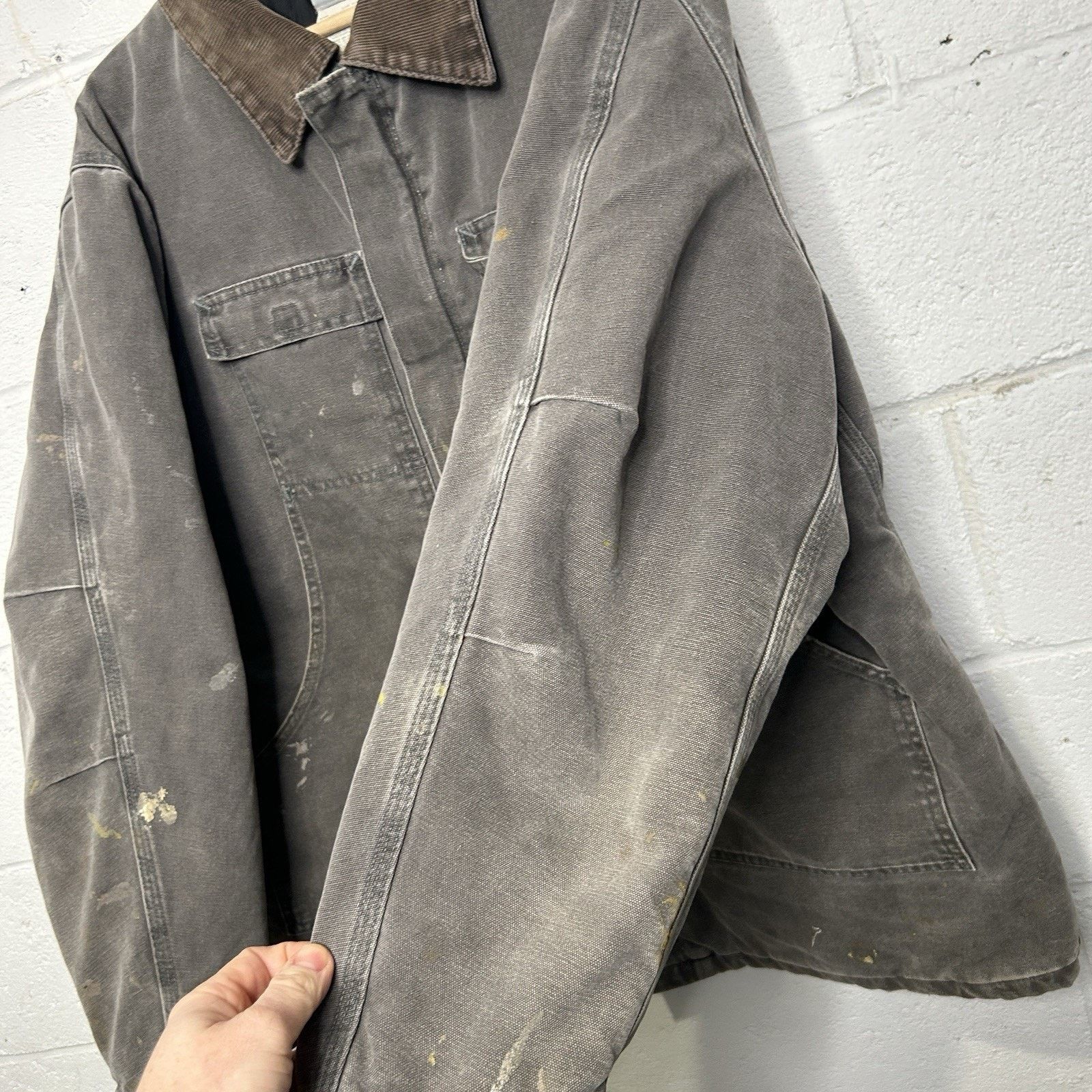 Carhartt Vintage Carhartt Quilted Arctic Jacket “Cement Grey” C26 CMT Size US XL / EU 56 / 4 - 8 Thumbnail