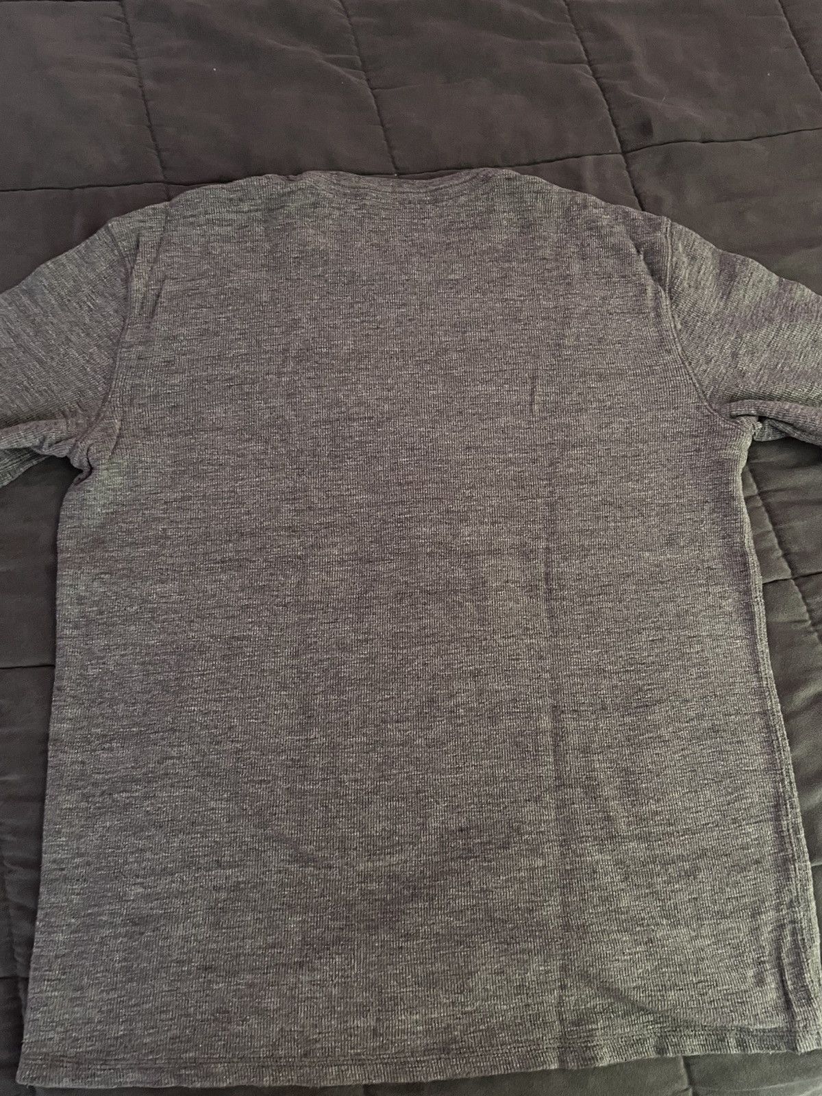 American Eagle Outfitters American Eagle Vintage Thermal Long-sleeve (Grey) Size US L / EU 52-54 / 3 - 2 Thumbnail