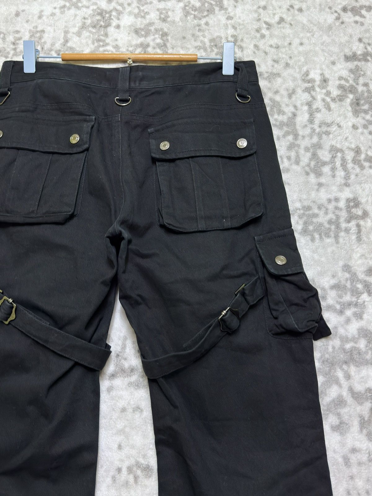 Hysteric Glamour Aegnoie Vkei Buckle Strap Double Knee Cargo Trouser Size US 30 / EU 46 - 10 Thumbnail