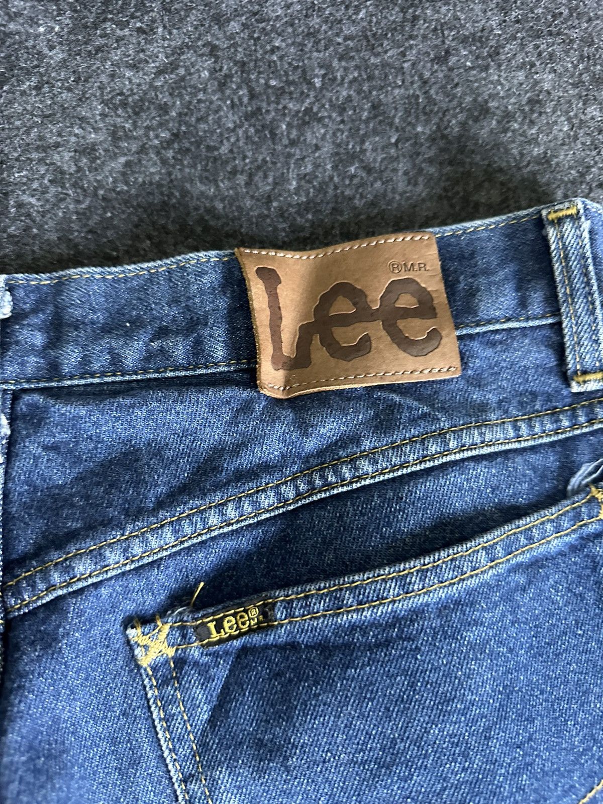Lee Lee Vintage Blue Washed Japan Denim D122 Size US 32 / EU 48 - 5 Thumbnail