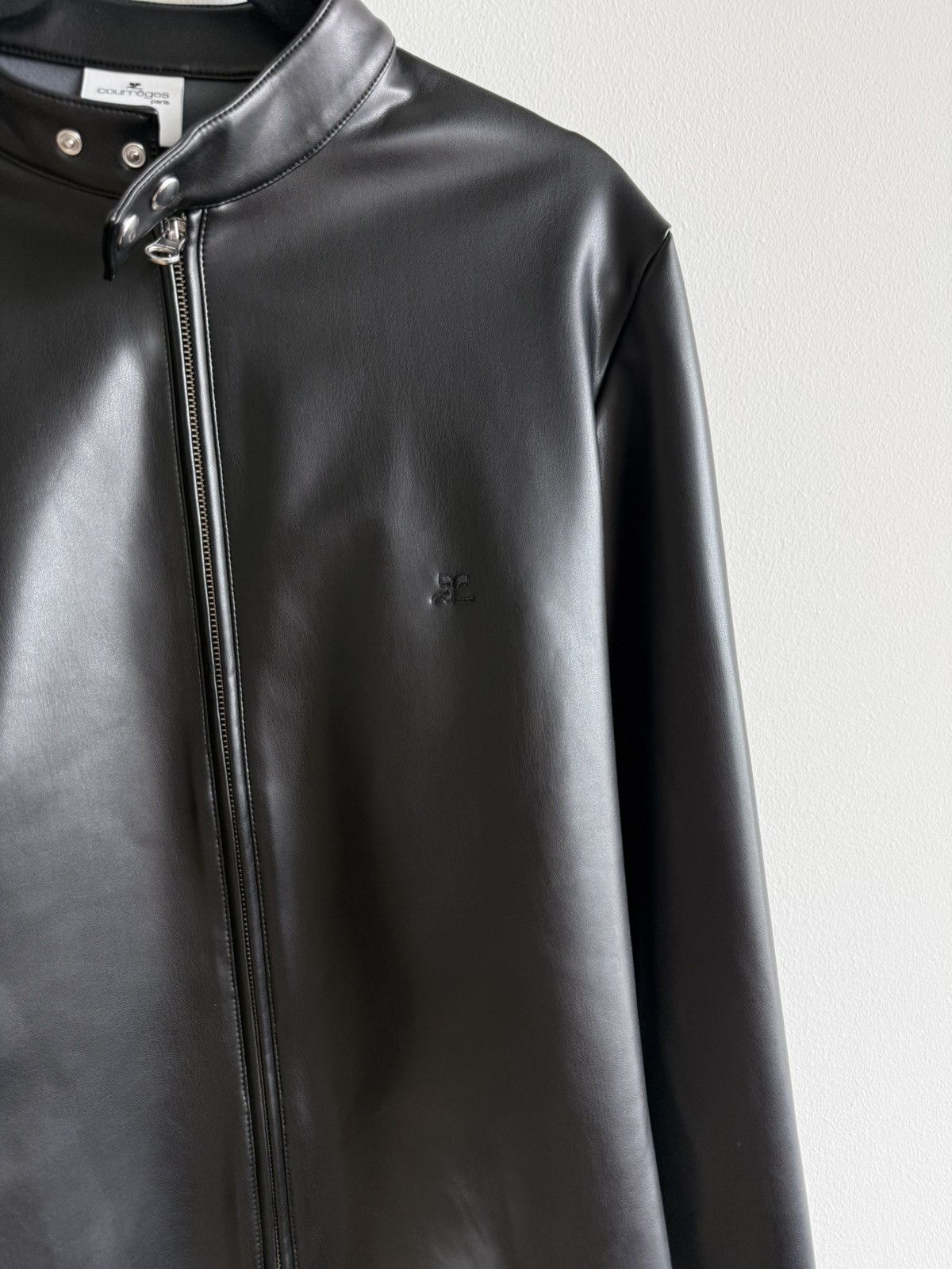 Courreges Slim Fit Biker Jacket Size US L / EU 52-54 / 3 - 3 Thumbnail