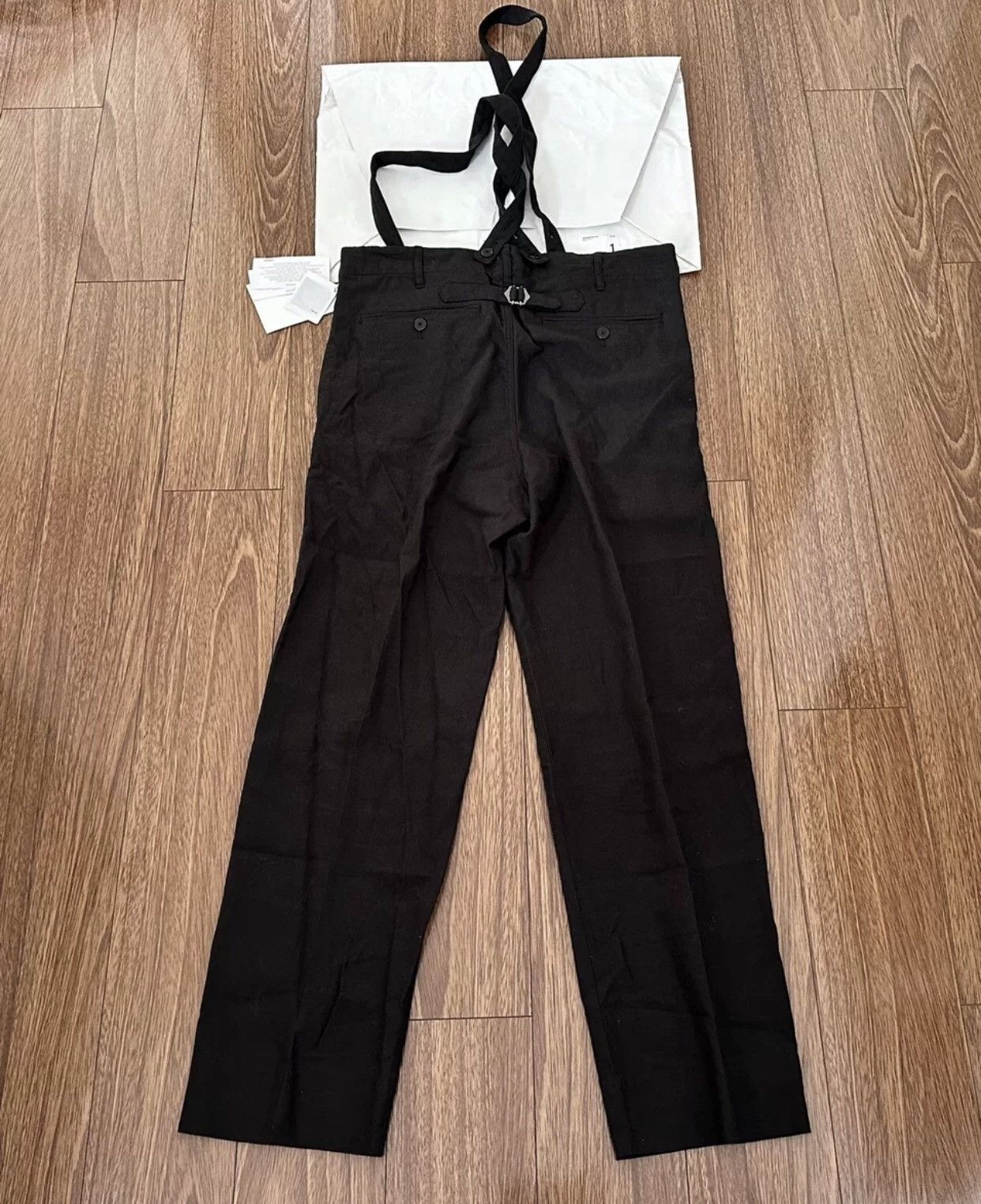 Visvim VISVIM CAMUS BRACES PANTS WD(W/L) wool 19SS suspenders | Grailed