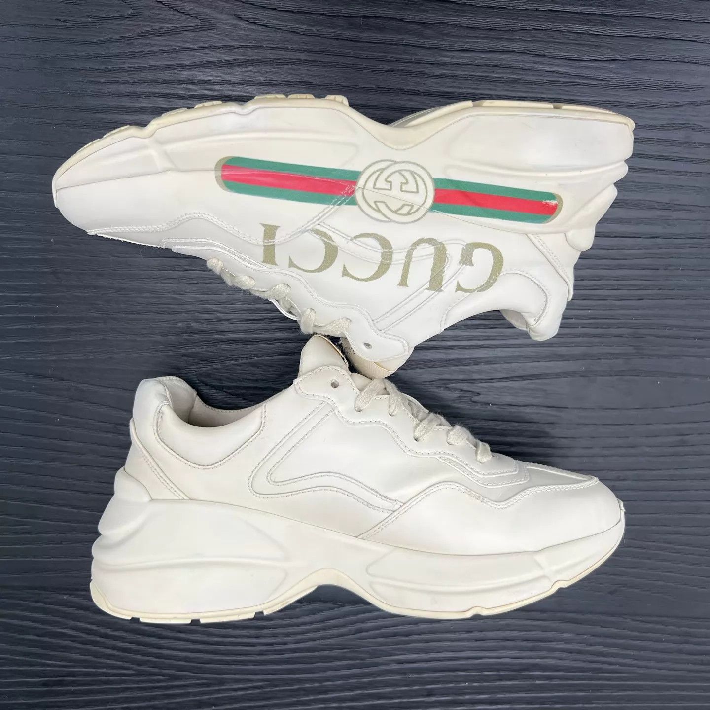 Gucci Gucci Rhyton Dad Shoes 36.5 Good Box Size US 6 / IT 36 - 3 Thumbnail