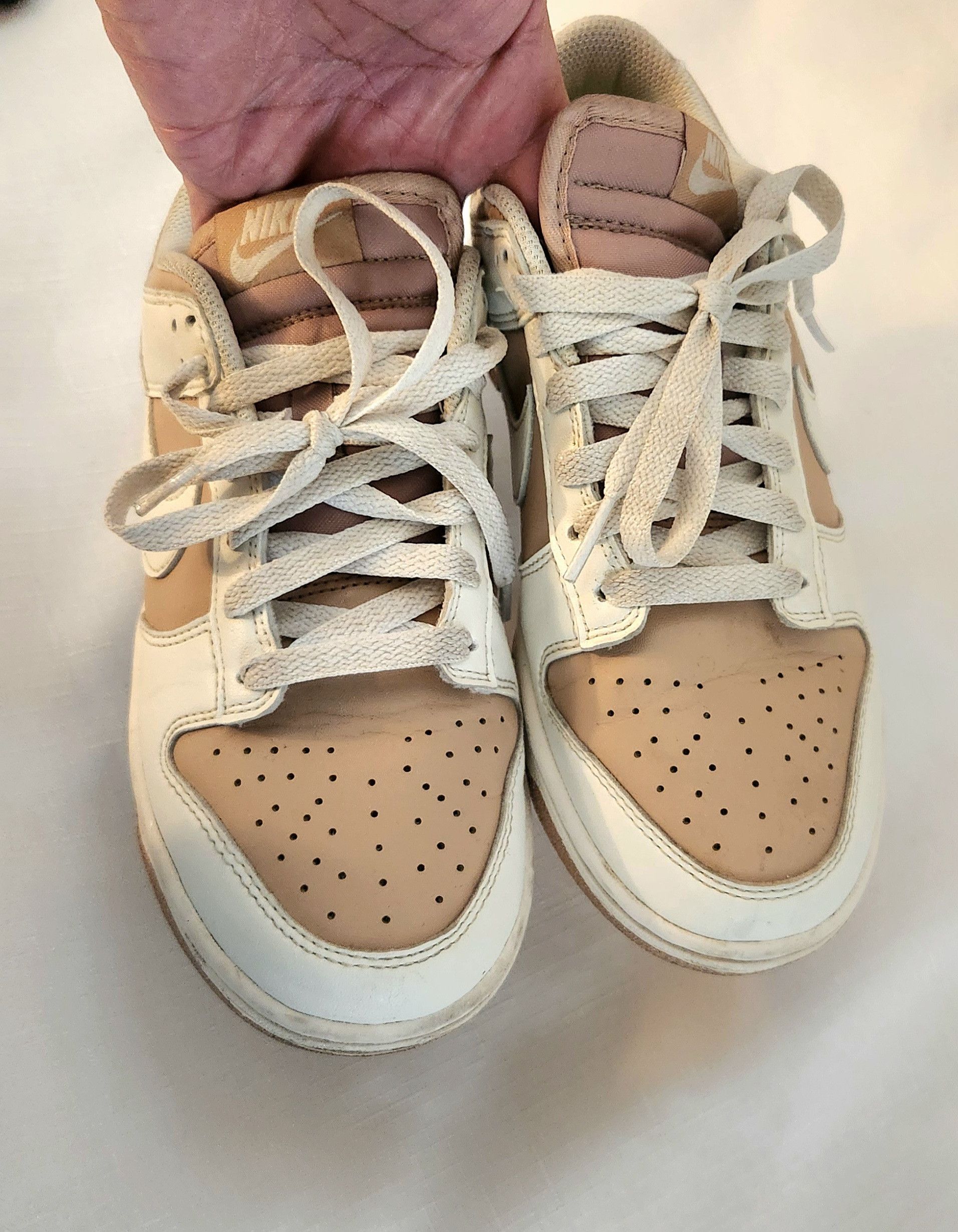 Nike Nike Dunk Low Next Nature Hemp Sail Brown Sz 6.5 DD1873-200 Size US 6.5 / IT 36.5 - 5 Thumbnail