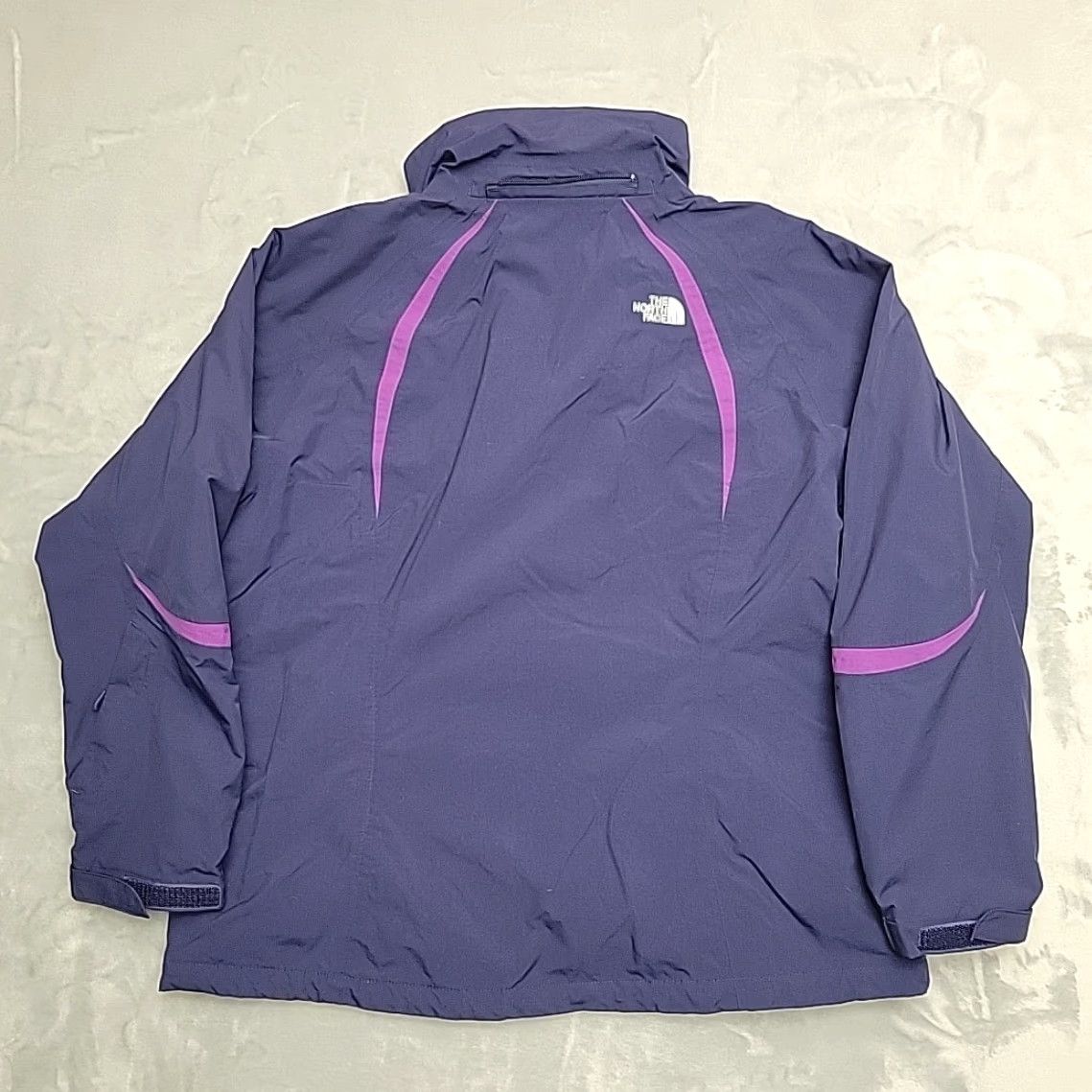 The North Face VINTAGE The North Face Jacket Womens XL Blue HYVENT Windbreaker Shell Only Outdoors Gorp Size XL / US 12-14 / IT 48-50 - 6 Thumbnail