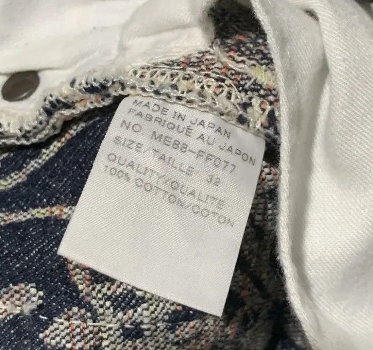 Issey Miyake 🫰RARE🫰 A POC Issey Miyake Boro Skeleton Denim Jeans Size US 32 / EU 48 - 9 Thumbnail