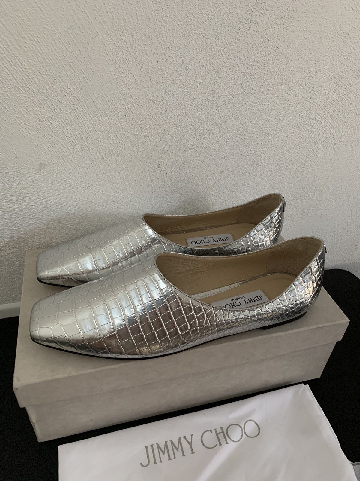 Jimmy Choo Leather Mocassino Retail €650