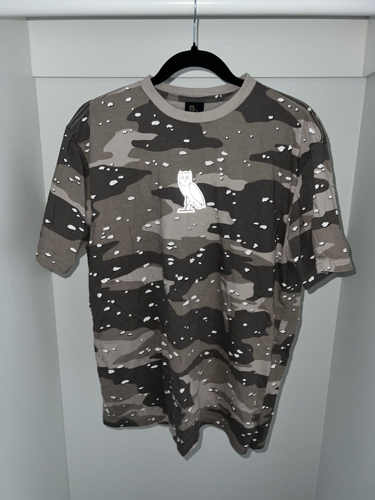 October's Very Own 🦉🦉 Ovo Octobers Very Own Reflective Camo T-Shirt Size US L / EU 52-54 / 3 - 1 Thumbnail