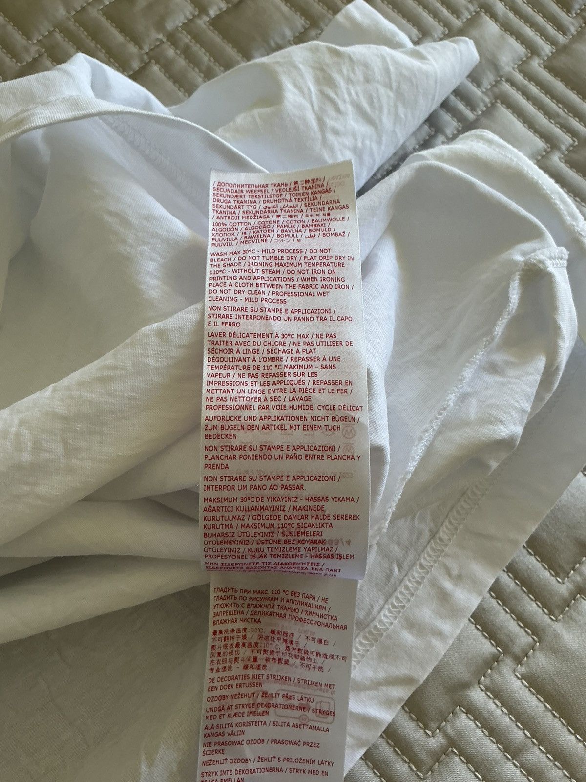 Marni Marni White Logo T-shirt Size 48 Size US M / EU 48-50 / 2 - 5 Thumbnail
