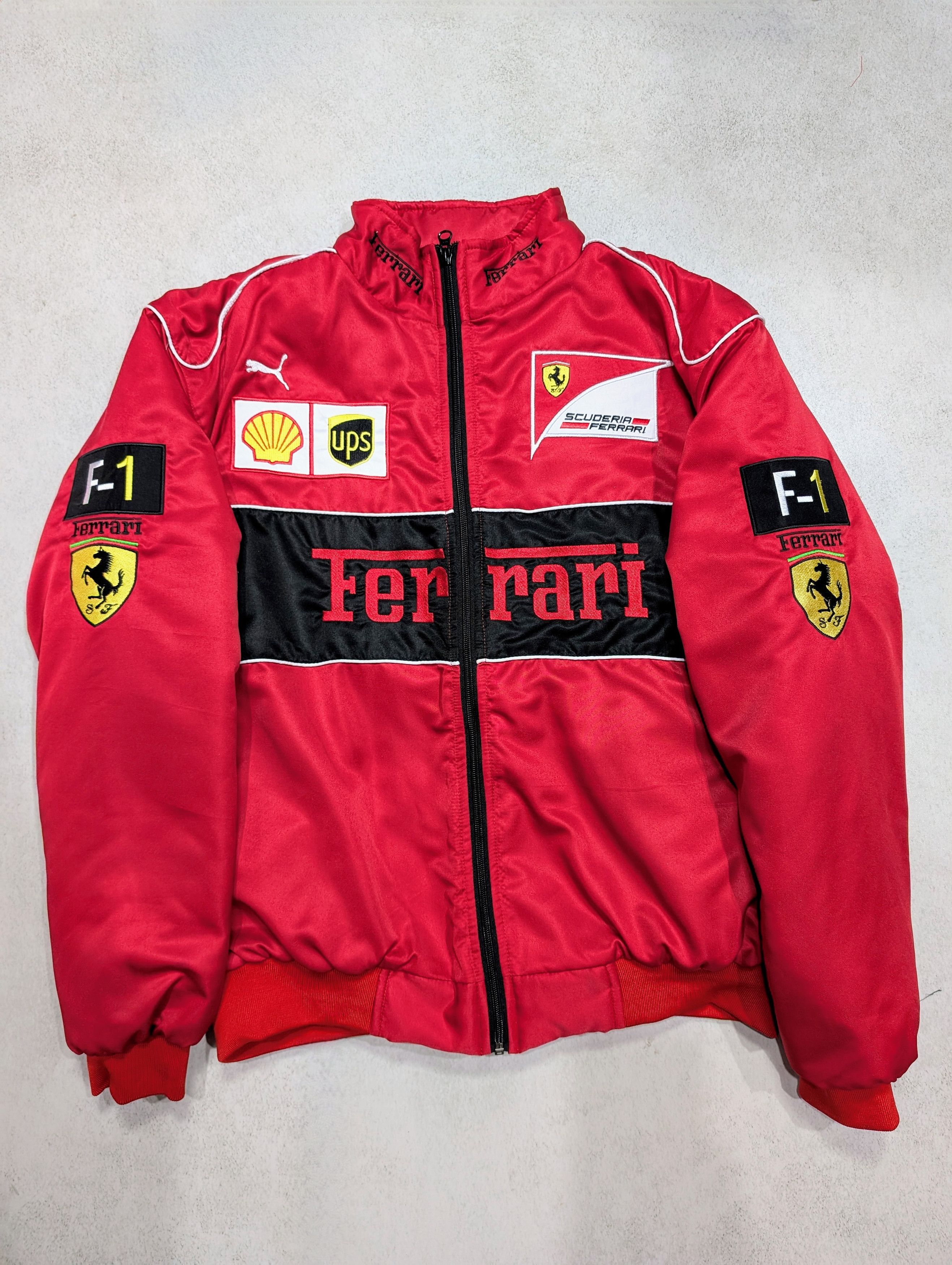 Ferrari 🔥 FERRARI ADULT F1 RACING JACKET VINTAGE Y2K FORMULA 1 Size US L / EU 52-54 / 3 - 1 Thumbnail