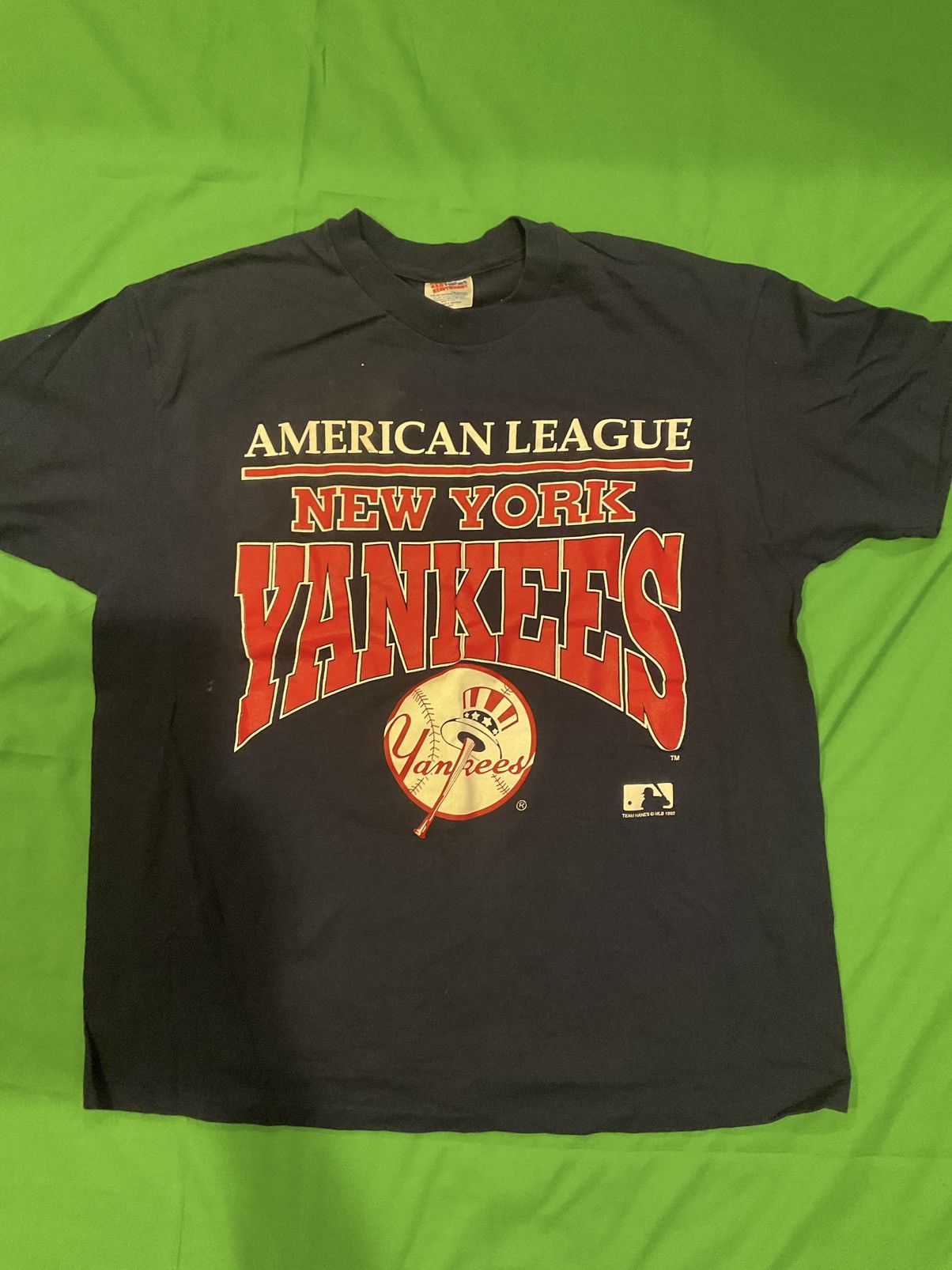 MLB × Vintage 1992 New York Yankees MLB tee Size US XL / EU 56 / 4 - 1 Thumbnail
