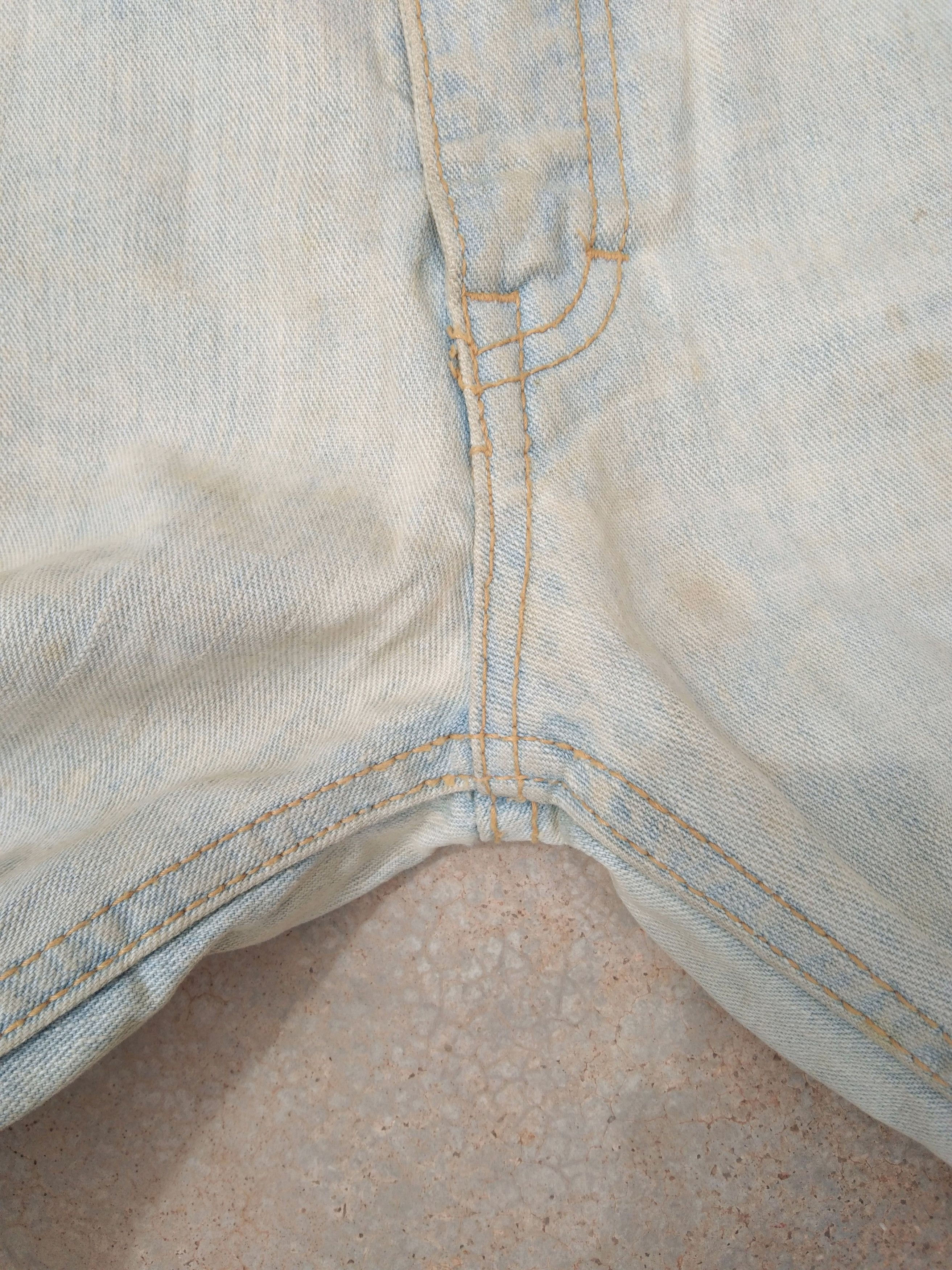 Japanese Brand Vintage Japanese Brand Rusty Wash Flared Jeans 33x30 Size US 33 - 7 Thumbnail