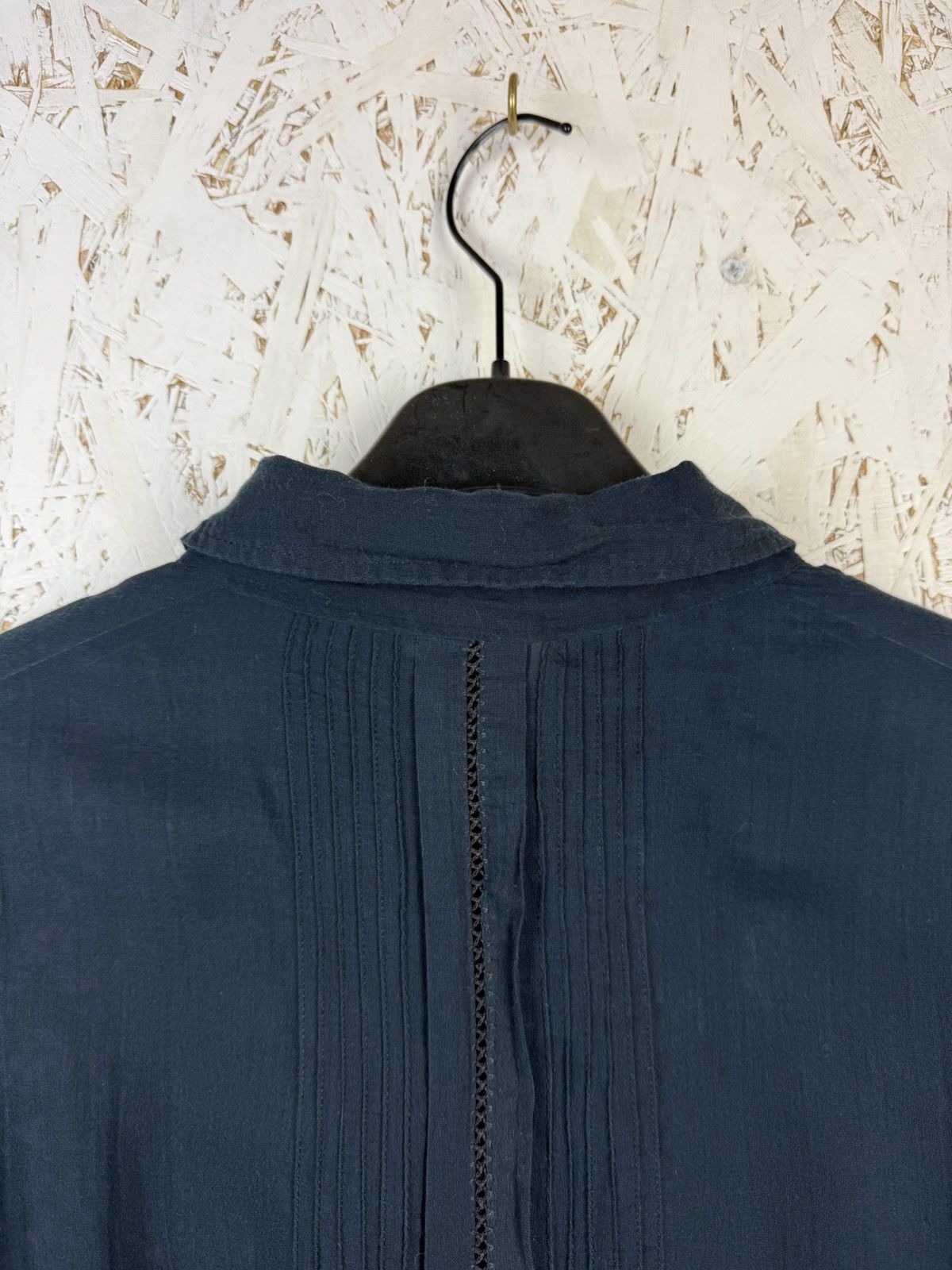Dolce & Gabbana Vintage Dolce & Gabbana Pleated Button Up Long Sleeve Shirt Size S / US 4 / IT 40 - 6 Thumbnail