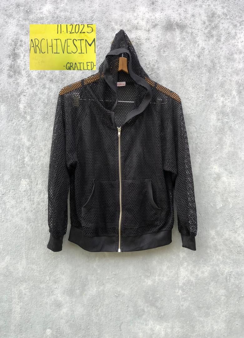 Japanese Brand Sorridere Mesh Hoodie Zipper If Six Was Nine Style Brand Size US M / EU 48-50 / 2 - 2 Thumbnail