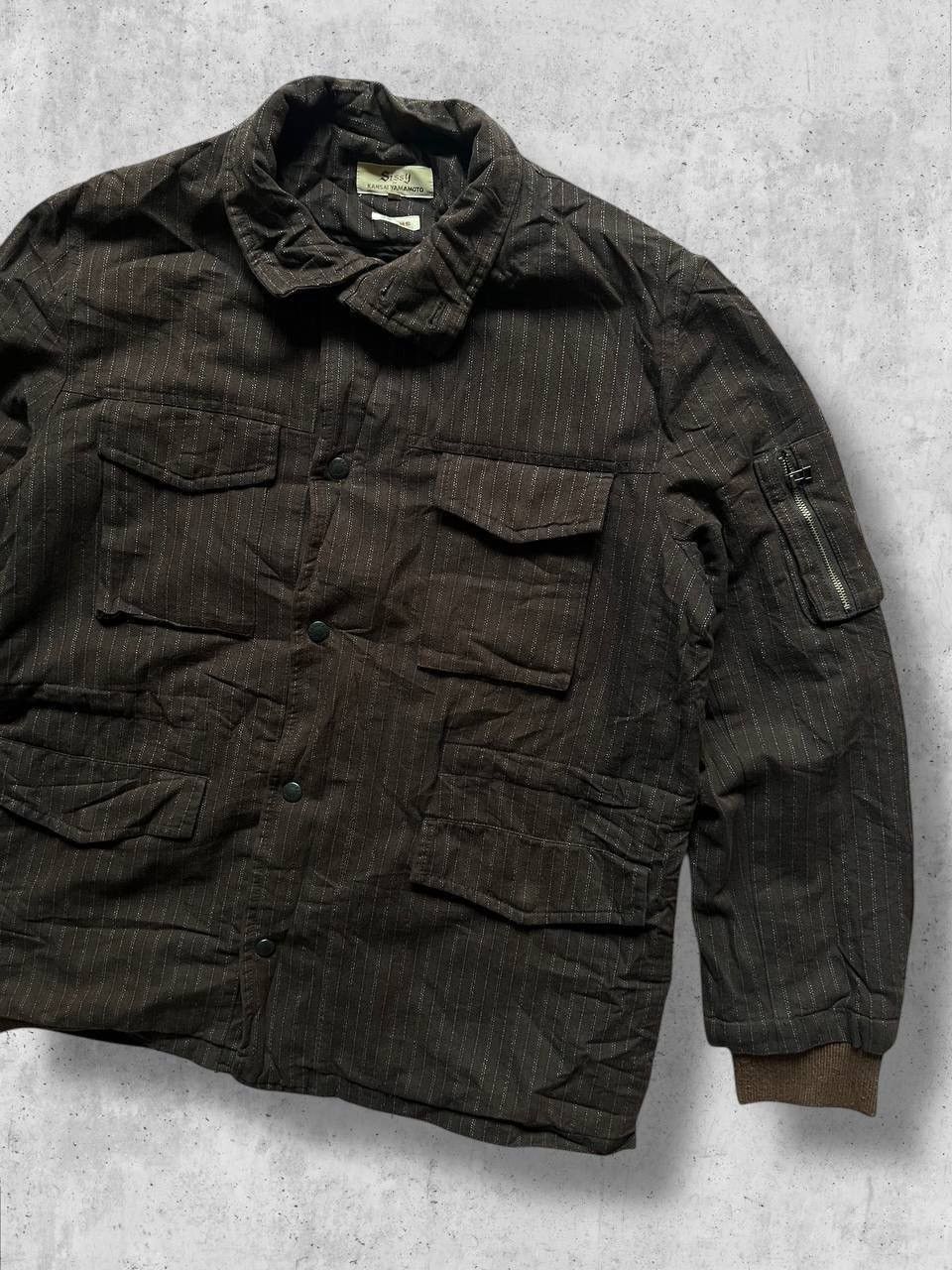 Vintage KANSAI YAMAMOTO vintage WORK WEAR jacket JAPAN "Sissy" 90s Size US M / EU 48-50 / 2 - 2 Thumbnail