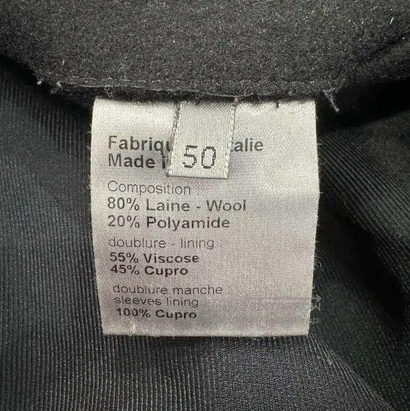 Dior Dior Black Wool Men's Windbreaker Coat . Size US L / EU 52-54 / 3 - 7 Thumbnail