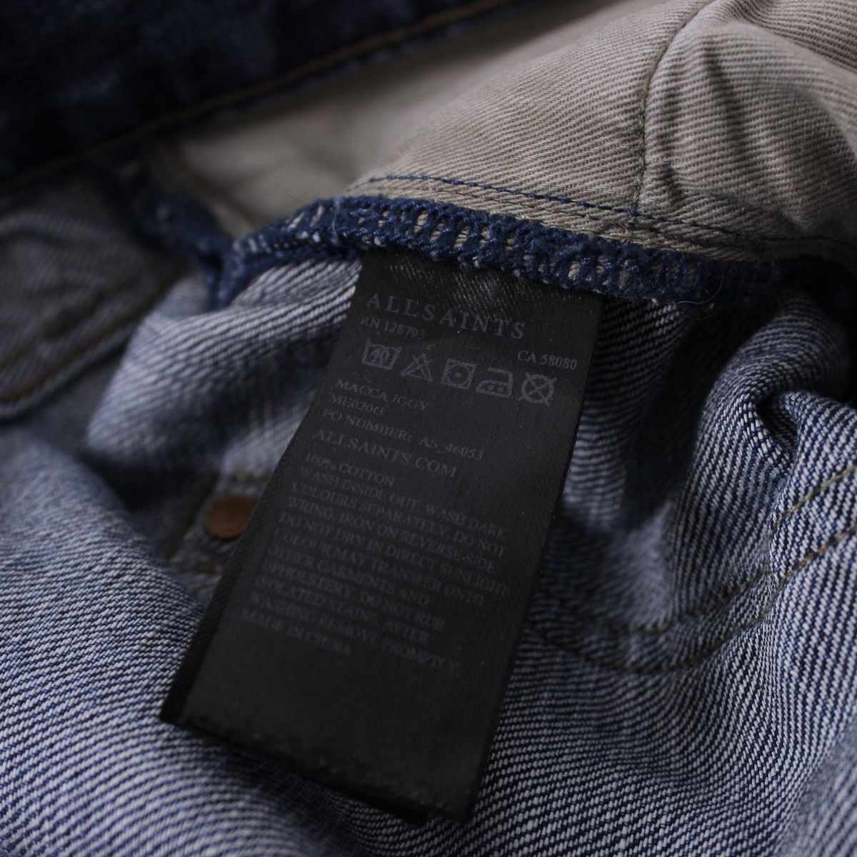 Allsaints Allsaints Iggy Fit Denim Jeans Size US 33 - 14 Thumbnail