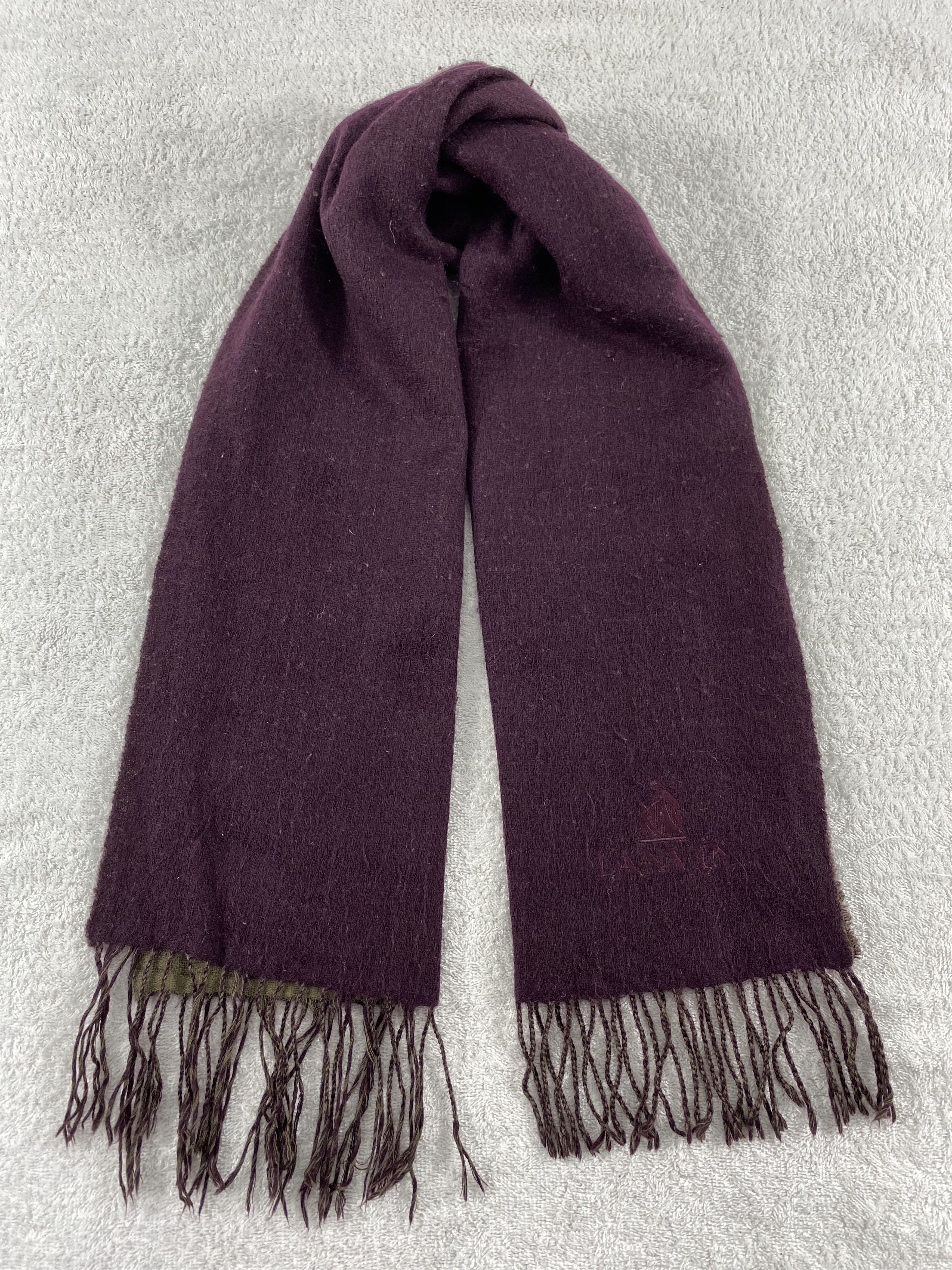 Lanvin × Vintage Lanvin Scarf / Muffler / Neckwear - WW1804 Size ONE SIZE - 1 Thumbnail