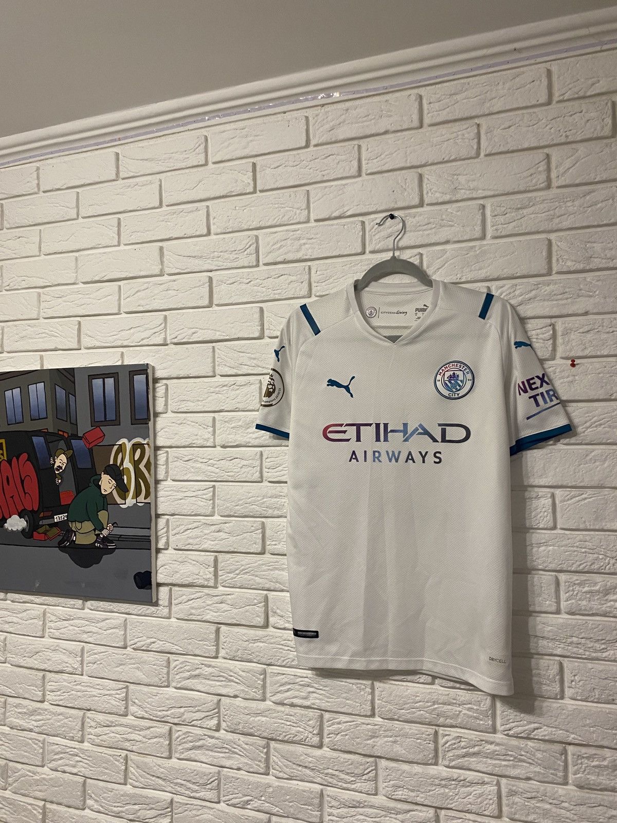 Puma 2020/21 PUMA Bernardo Silva Manchester City 3rd Jersey Size US M / EU 48-50 / 2 - 1 Thumbnail