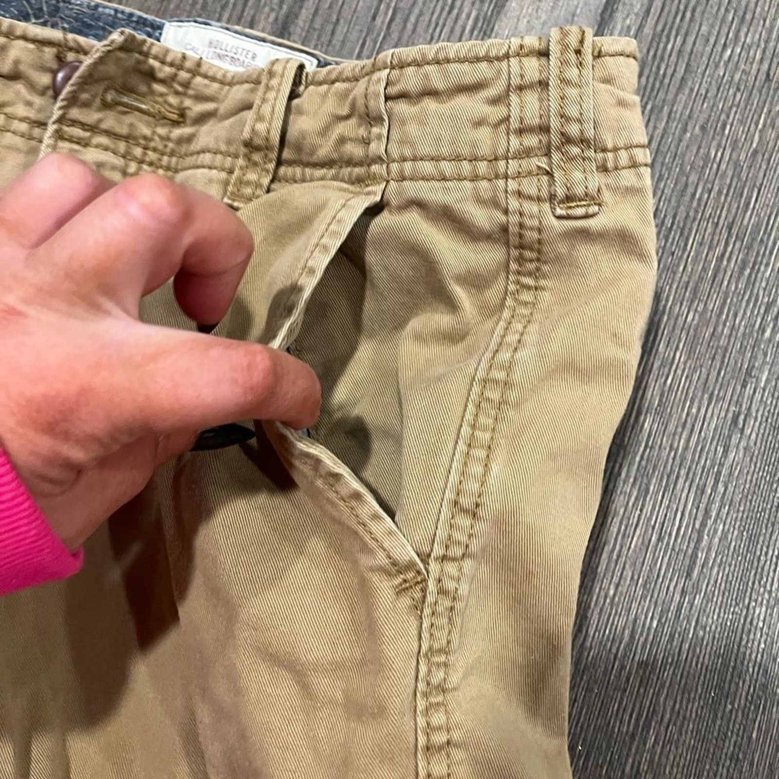 Hollister Hollister Shorts Cali Longboard Fit Summer Khaki Tan Size 28 Size US 28 / EU 44 - 4 Thumbnail