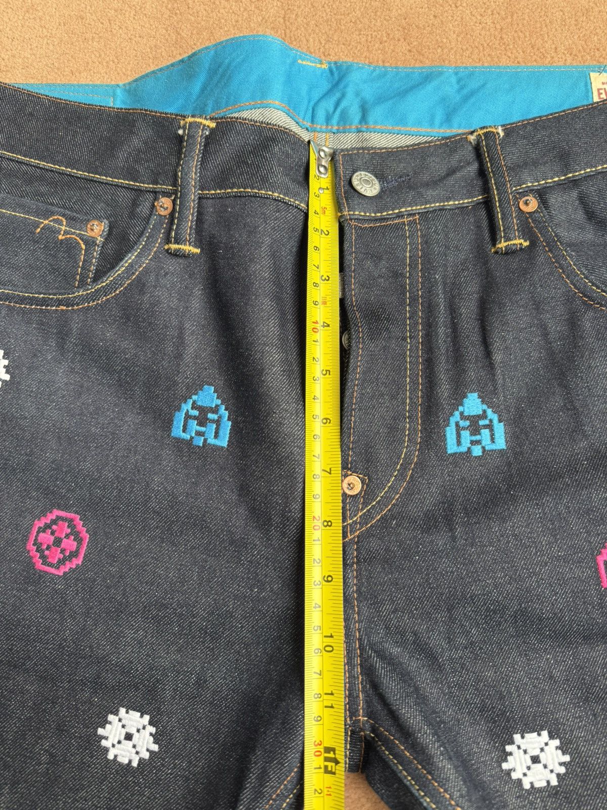Evisu EVISU daicock style cropped denim pants size：38 Size US 38 / EU 54 - 14 Thumbnail