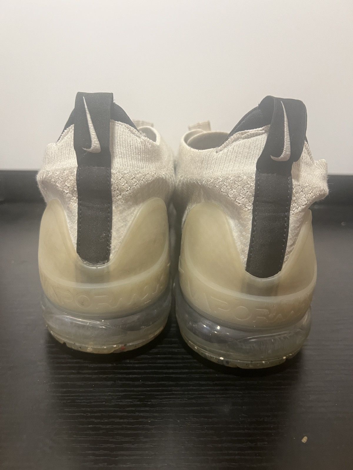 Nike SIZE 14 - Nike Air Vapormax 2021 FlyKnit Gray White Black Size US 14 / EU 47 - 4 Thumbnail