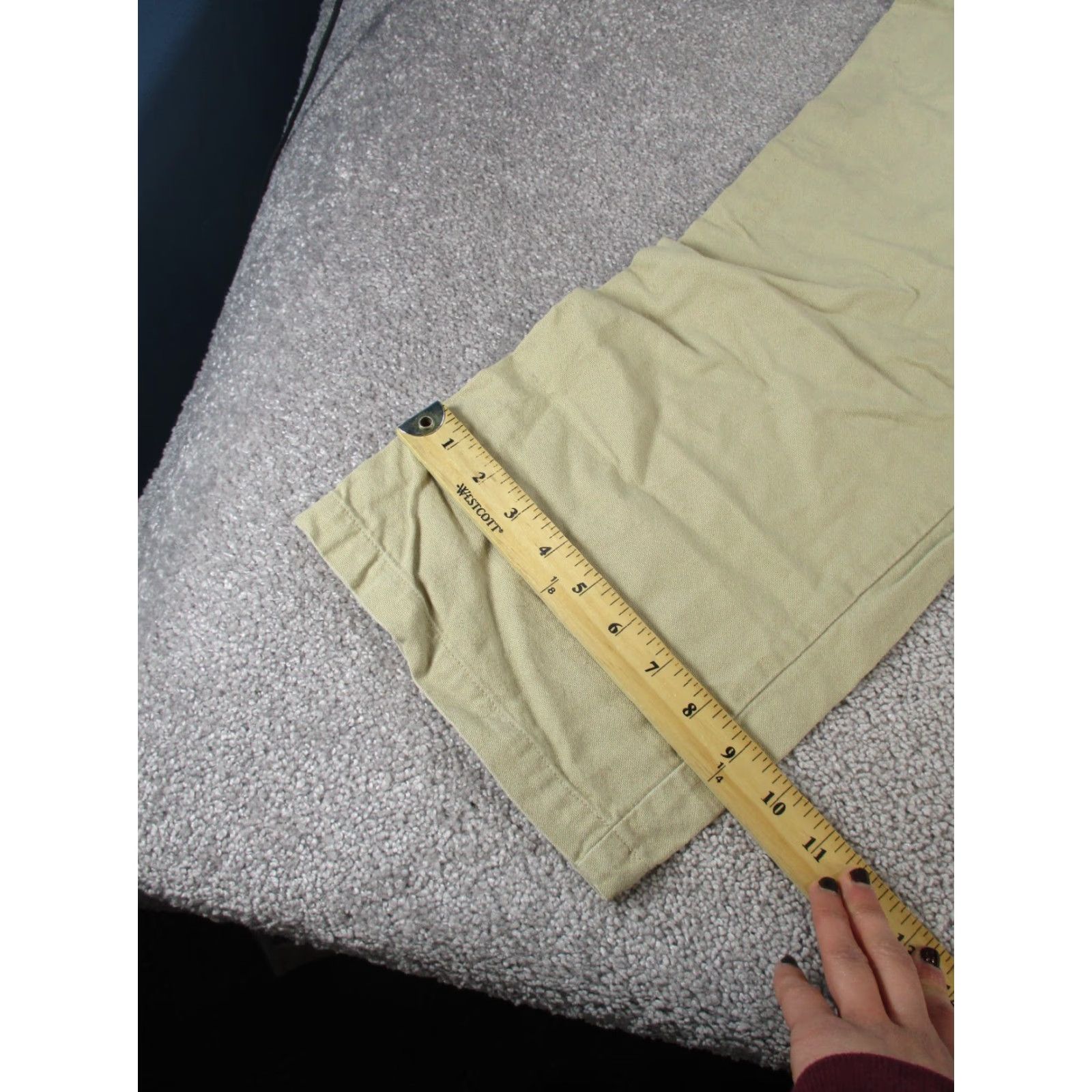 Patagonia VINTAGE Patagonia Duck Pants Mens 35 Beige Organic Cotton Canvas Chino Flat Front 30 In Inseam Men Beige Logo Nature Preppy Mens Size US 35 - 6 Thumbnail