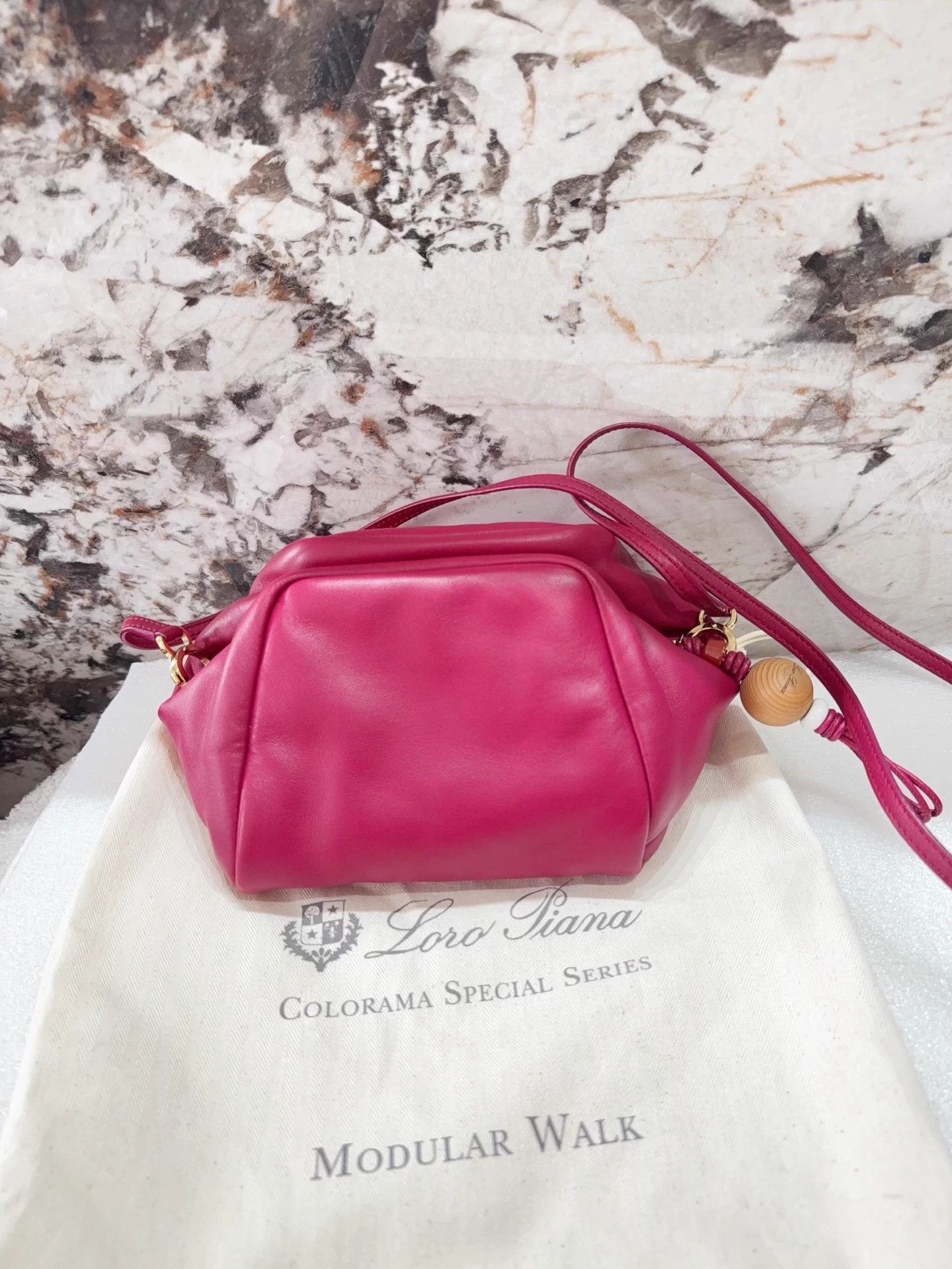 Loro Piana Loro Piana Cloud Puff Bag Sheepskin Size ONE SIZE - 1 Thumbnail