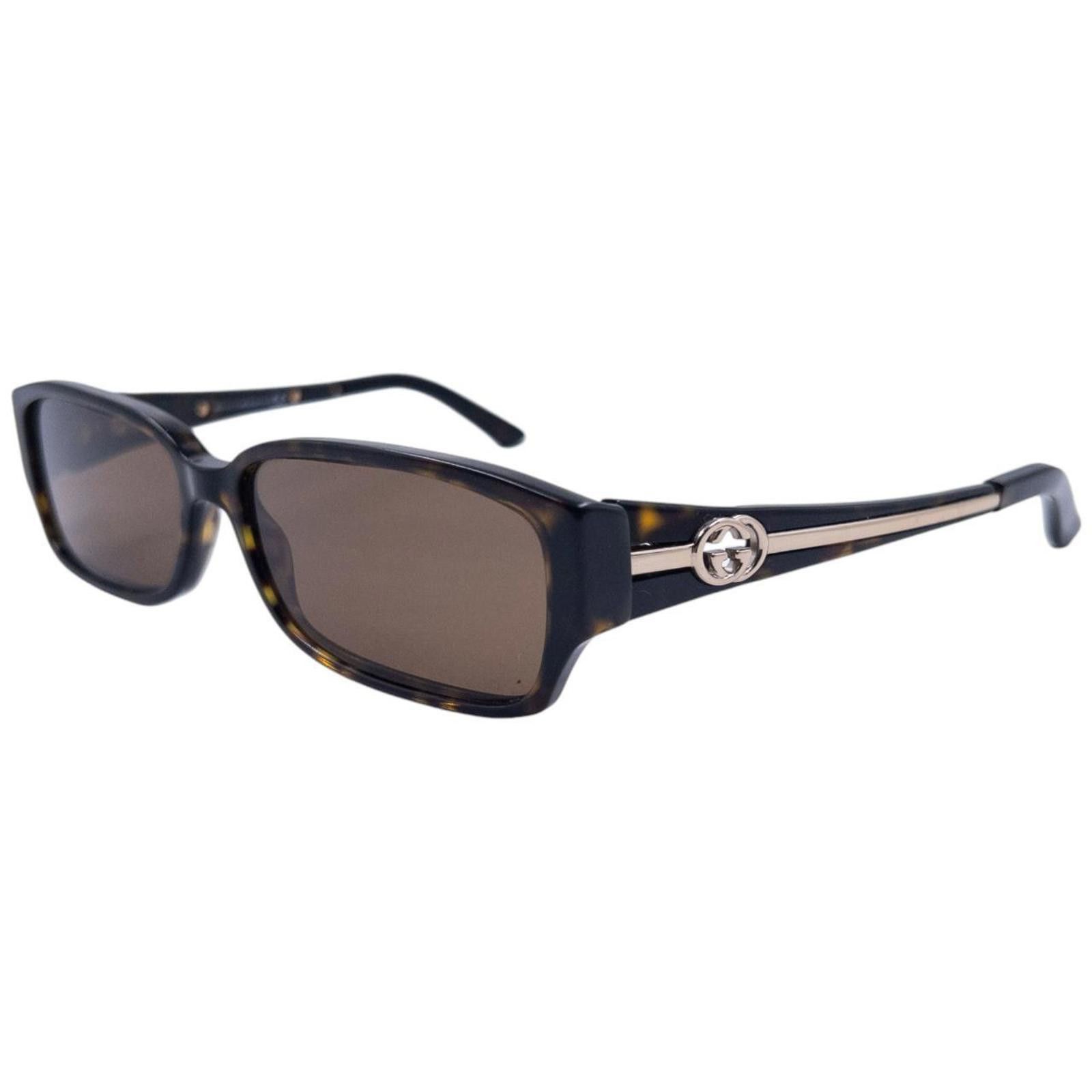 Vintage Gucci Tortoise Shell Sunglasses