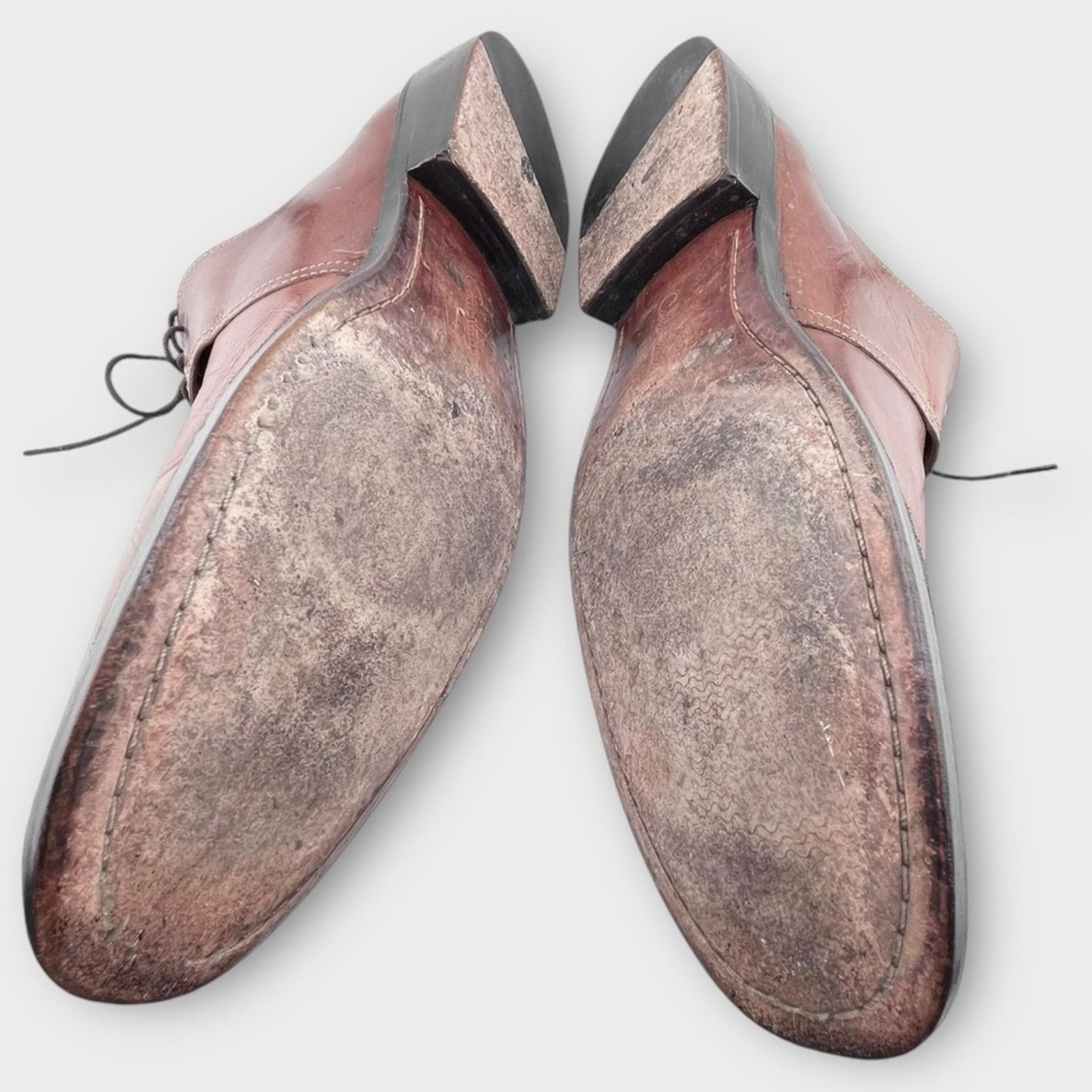 Cole Haan COLE HAAN men’s brown leather tie Oxford shoes size 13 Size US 13 / EU 46 - 8 Thumbnail