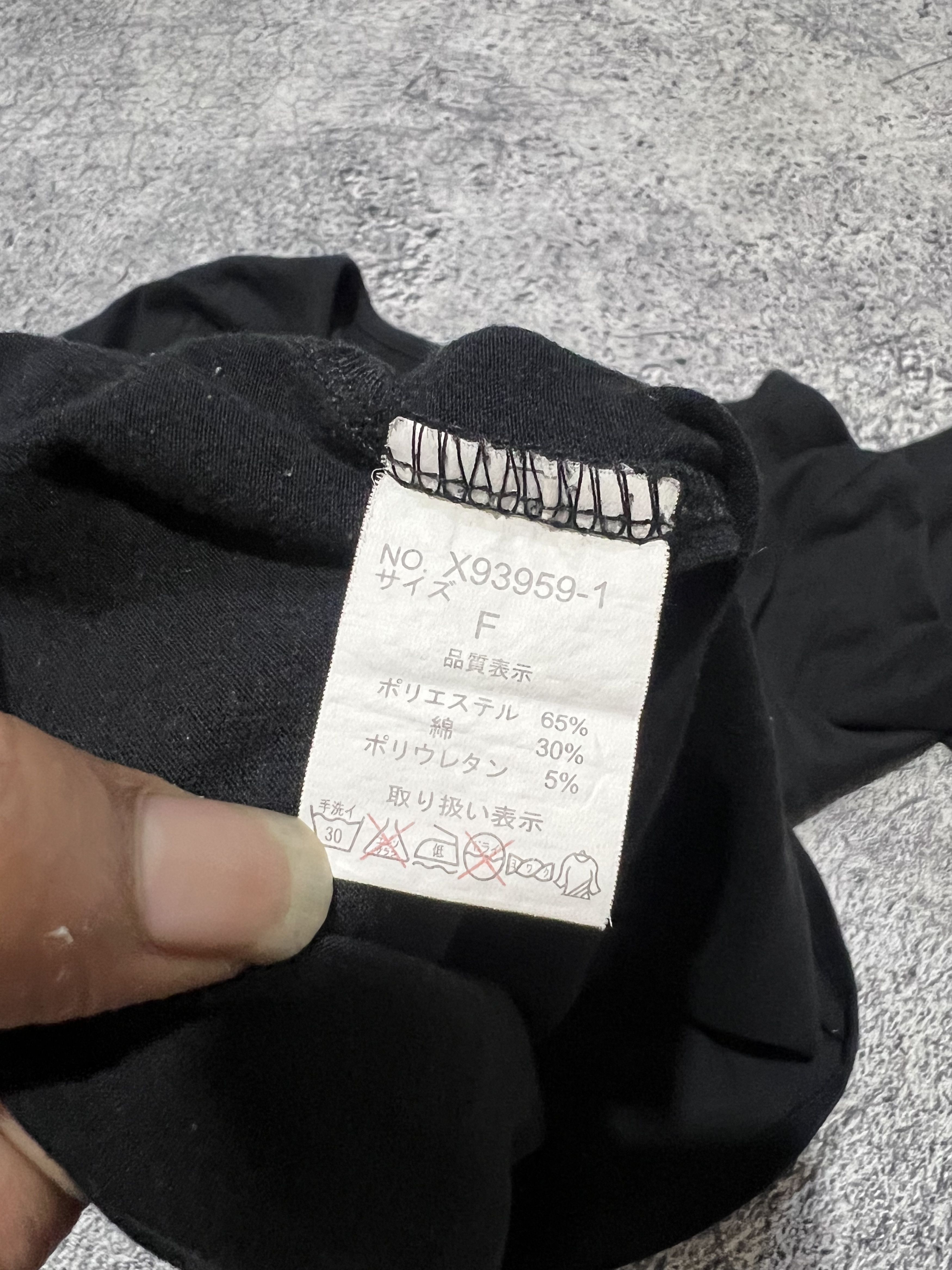 Japanese Brand 2000s Japanese Ifsix Skull Poem Long Sleeve Top y2k Lgb Size US S / EU 44-46 / 1 - 5 Thumbnail