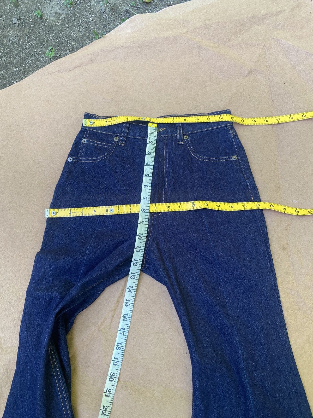 If Six Was Nine × Japanese Brand × Le Grande Bleu (L.G.B.) GRL BOOTCUT JEANS Size 26" / US 2 / IT 38 - 3 Thumbnail