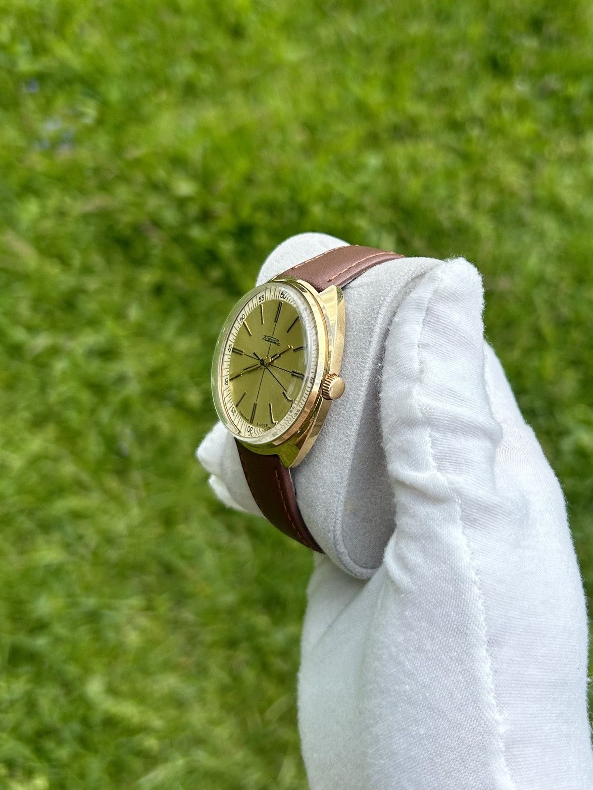 Vintage Vintage Watch Raketa Soviet USSR Mechanical Authentic 1980s Size ONE SIZE - 17 Thumbnail