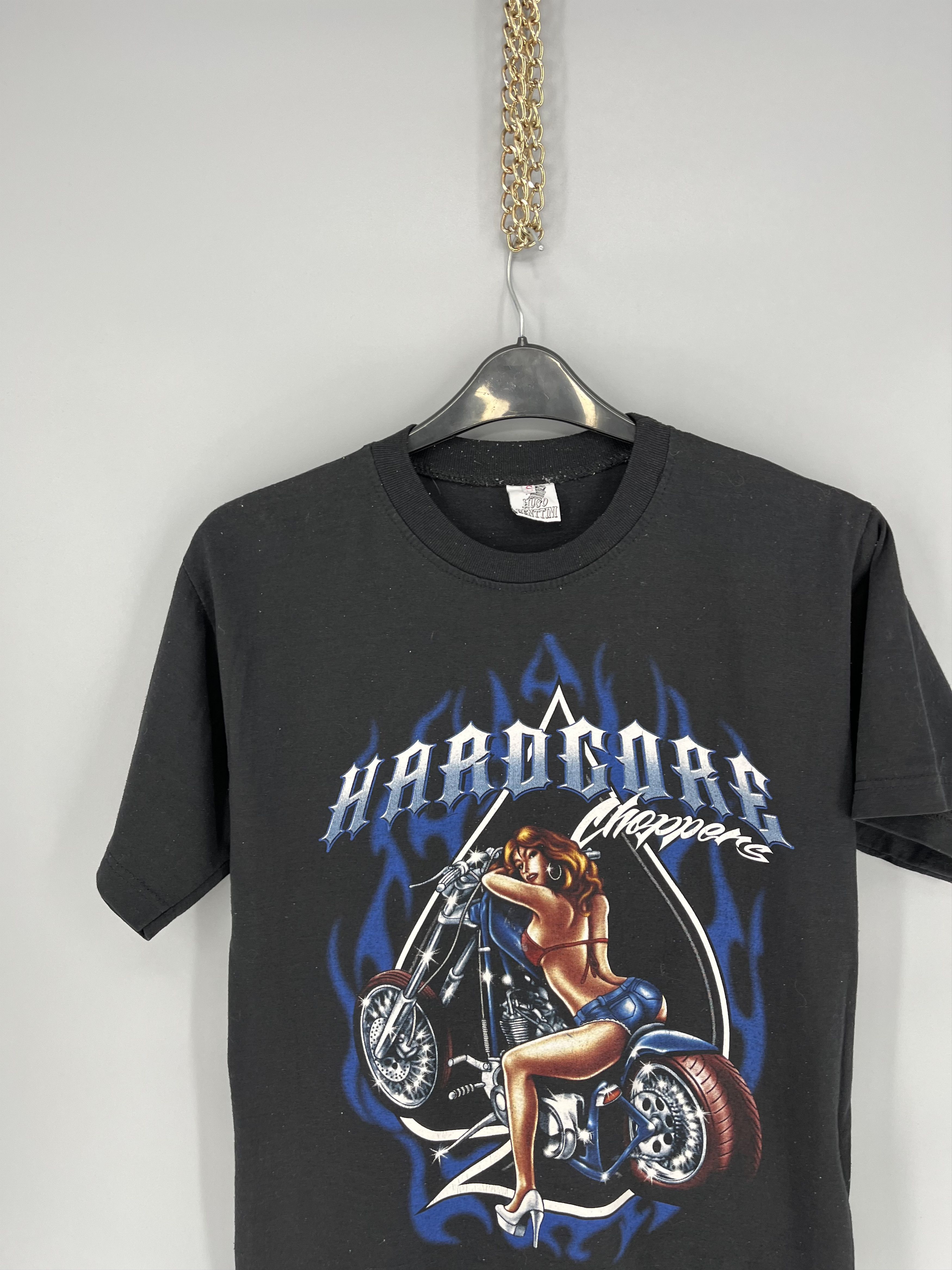 Band Tees Vintage 90s Hardcore Choppers Inc Motorcycle Tee Size US S / EU 44-46 / 1 - 6 Thumbnail