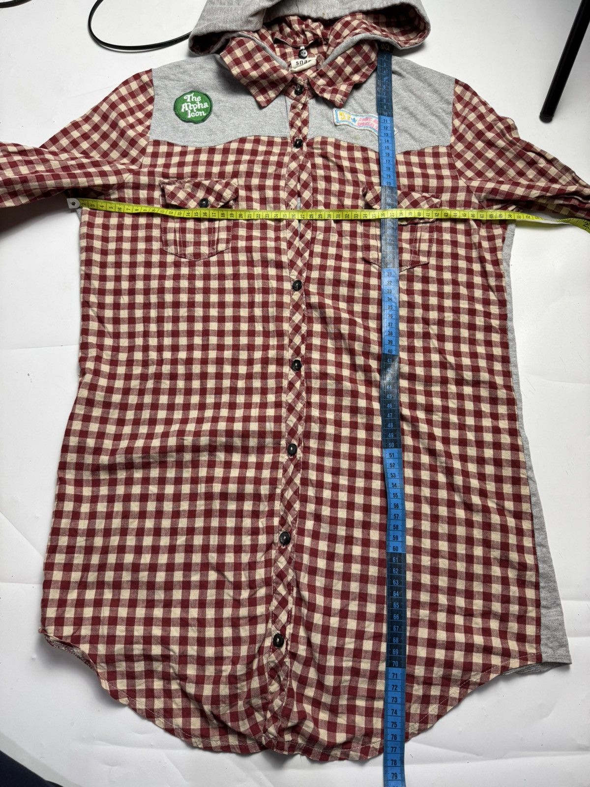 Beauty Beast × Hysteric Glamour × Japanese Brand Japanese Snapy Hybrid Button Shirt Hoodie Size US M / EU 48-50 / 2 - 7 Thumbnail