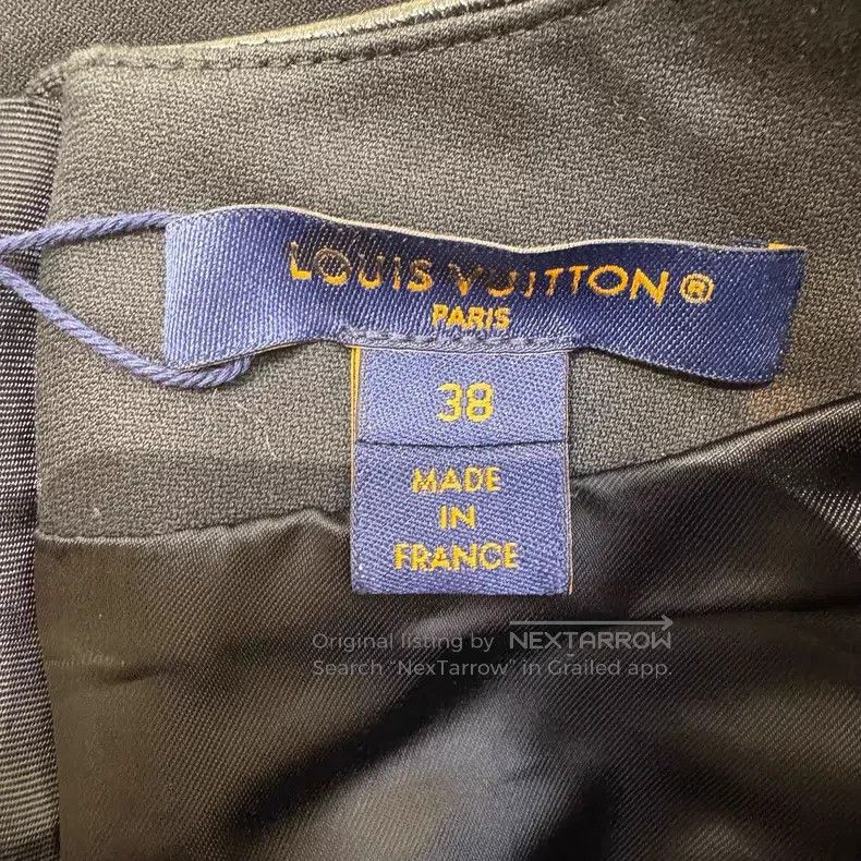 Louis Vuitton Louis Vuitton SS23 Leather Detail Snap Sleeveless Dress Size XS / US 0-2 / IT 36-38 - 6 Thumbnail