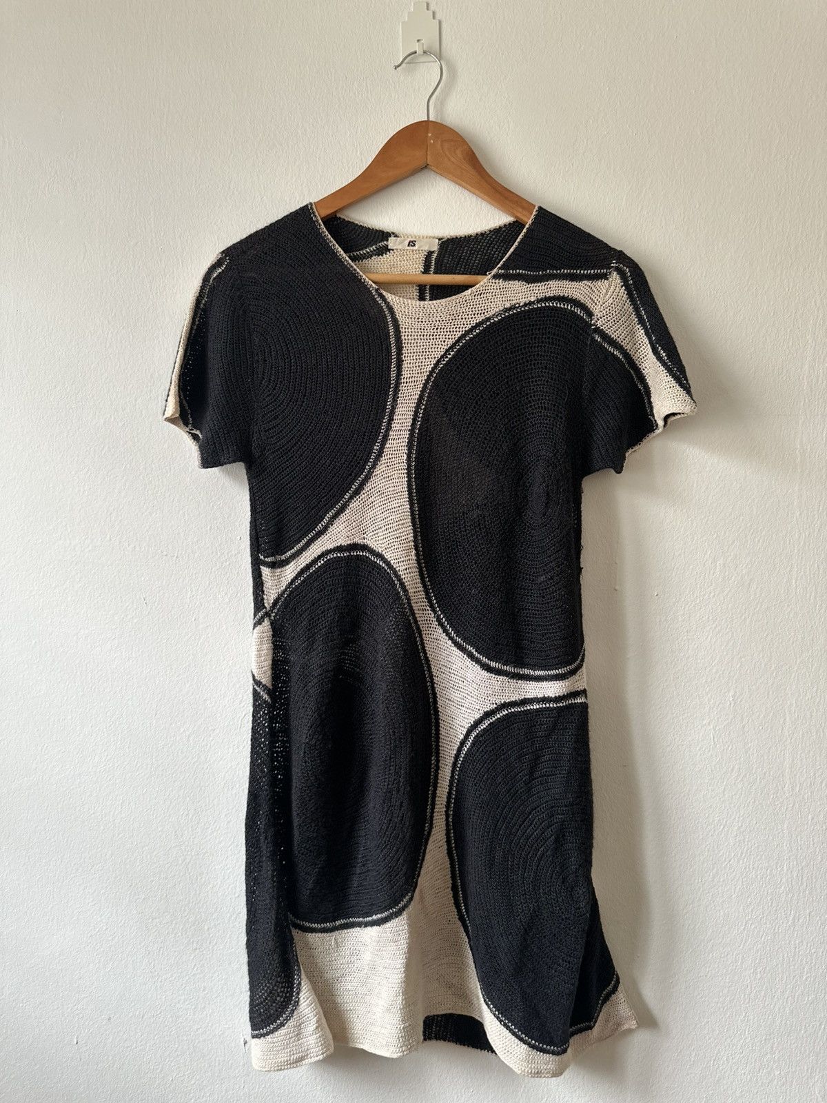 Issey Miyake Issey Miyake Knit Spiral Circle Midi Dress Size M / US 6-8 / IT 42-44 - 1 Thumbnail