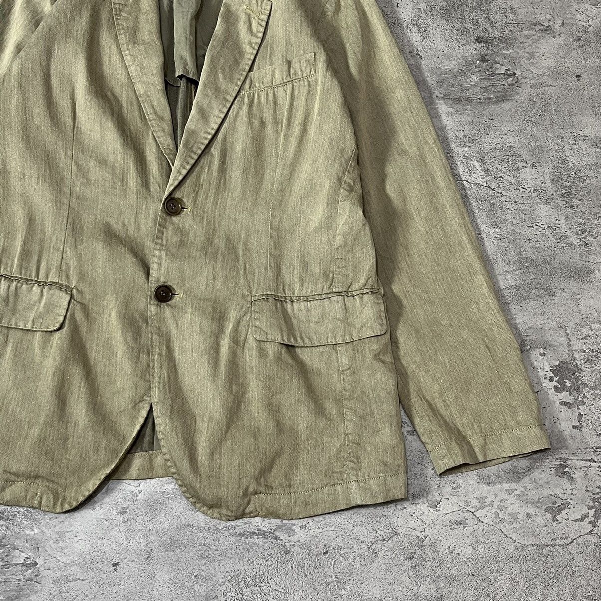 C.P. Company CP Company 3 Button Cotton Blazer - Olivet Size 46S - 4 Thumbnail