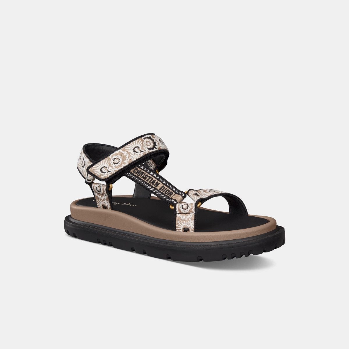 Dior o1bcso1str0225 D-Wave Sandal in Multicolor Size US 7 / IT 37 - 2 Thumbnail