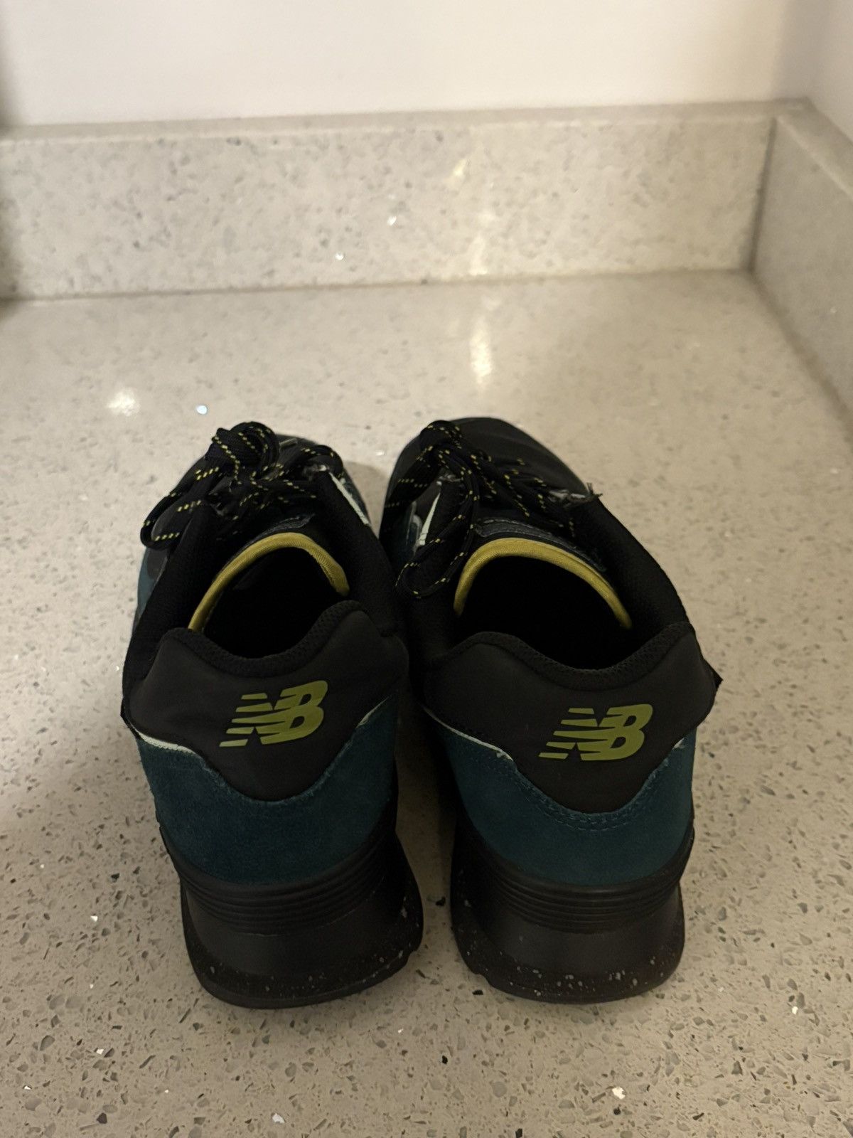 New Balance New Balance 574 T Trail Cordura Black Trek Teal Size US 8.5 / EU 41-42 - 2 Thumbnail