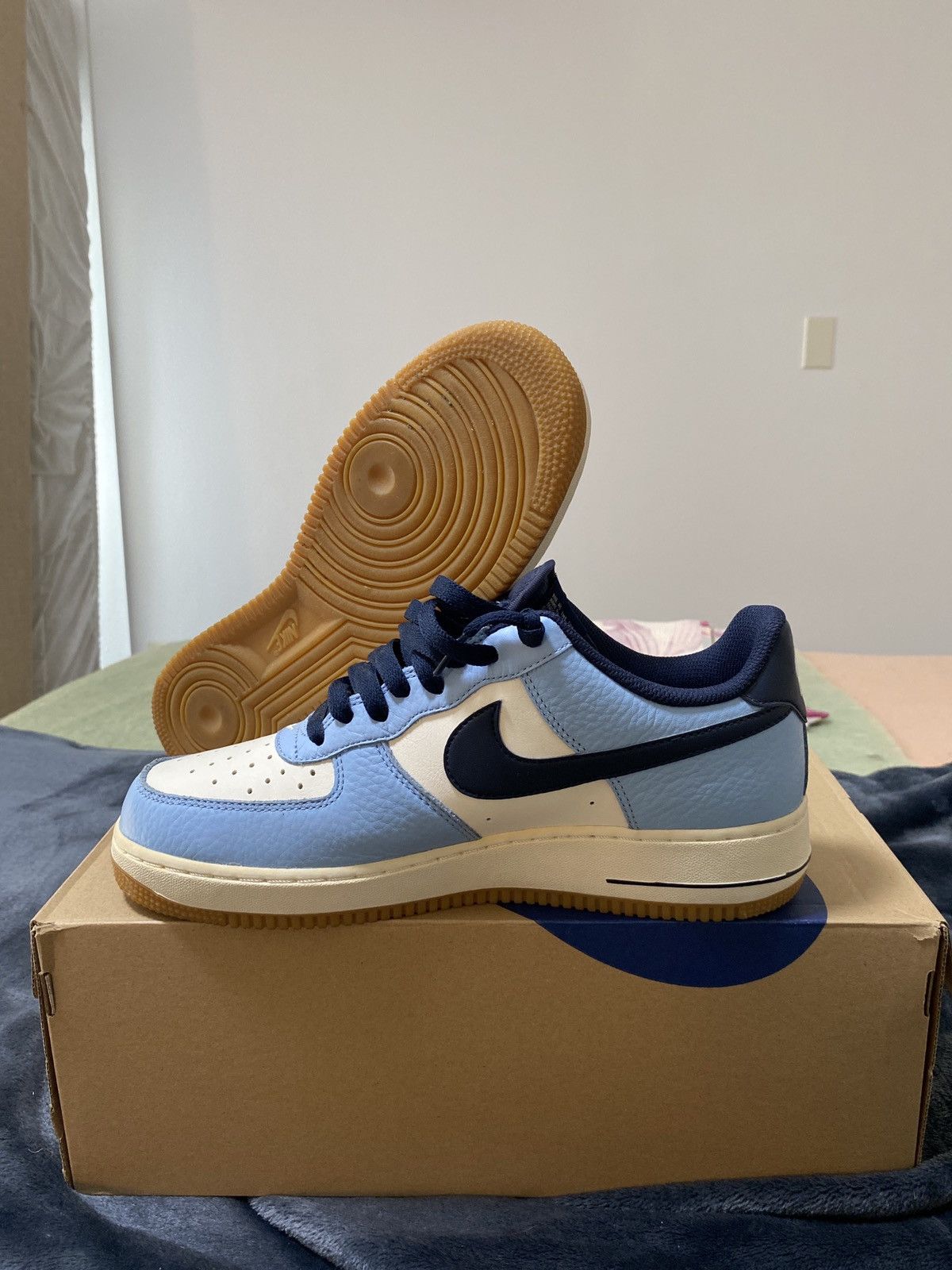 Vintage Nike Air Force 1 Legend Blue 2016 Men’s Shoe Size US 9 / EU 42 - 1 Thumbnail