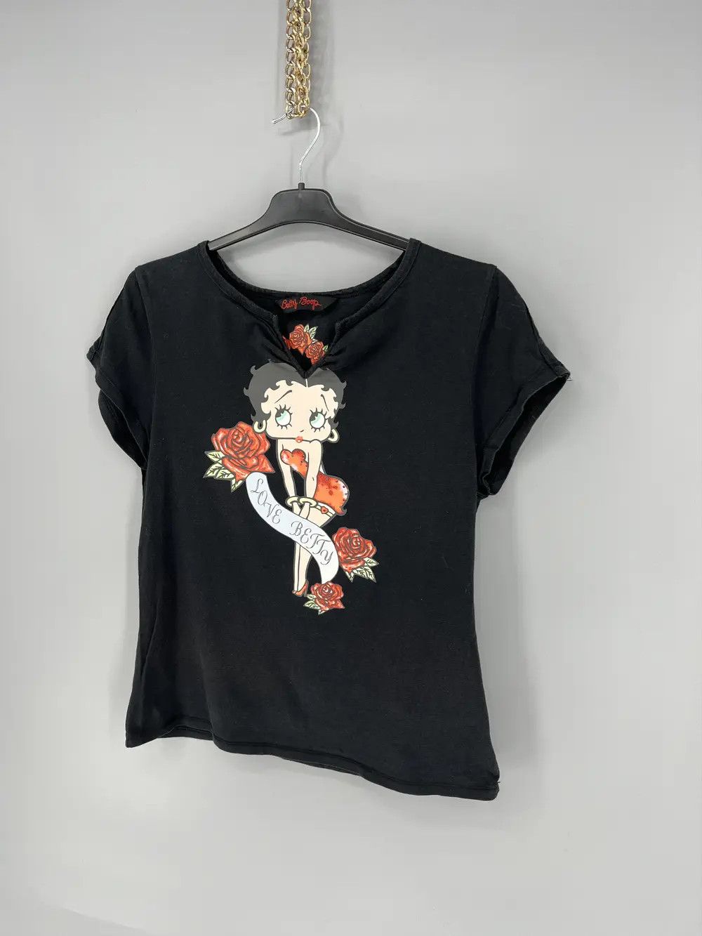 Other Vintage Y2K Betty Boop 2000’s Fairy Graphic Print Tshirt Size M / US 6-8 / IT 42-44 - 2 Thumbnail