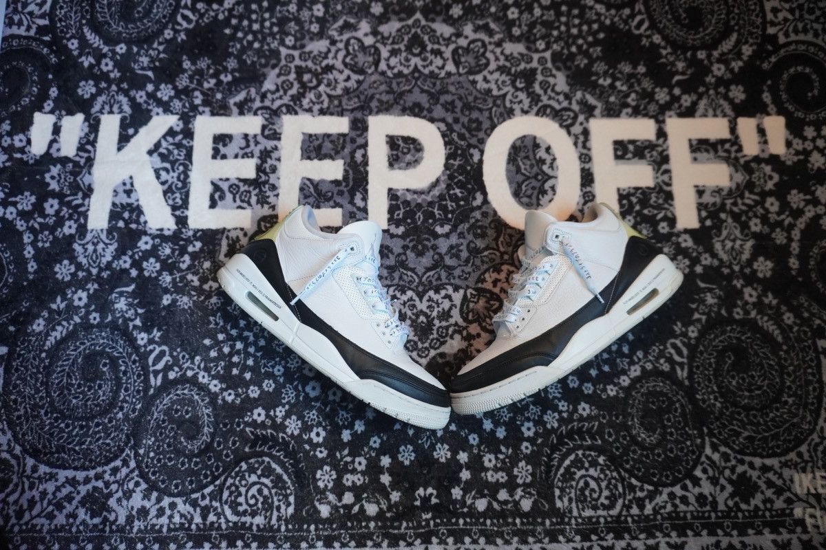 Fragment Design × Jordan Brand Air Jordan 3 x Fragment Design- White Sz. 12.5 Size US 12.5 / EU 45-46 - 1 Thumbnail