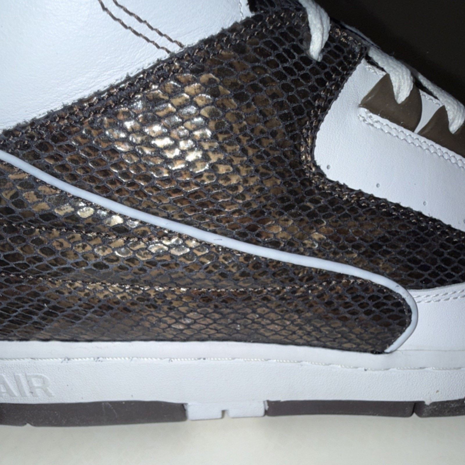 Nike Nike Air Python Lux SP White Baroque Brown High Top SIZE 13 Size US 13 / EU 46 - 6 Thumbnail